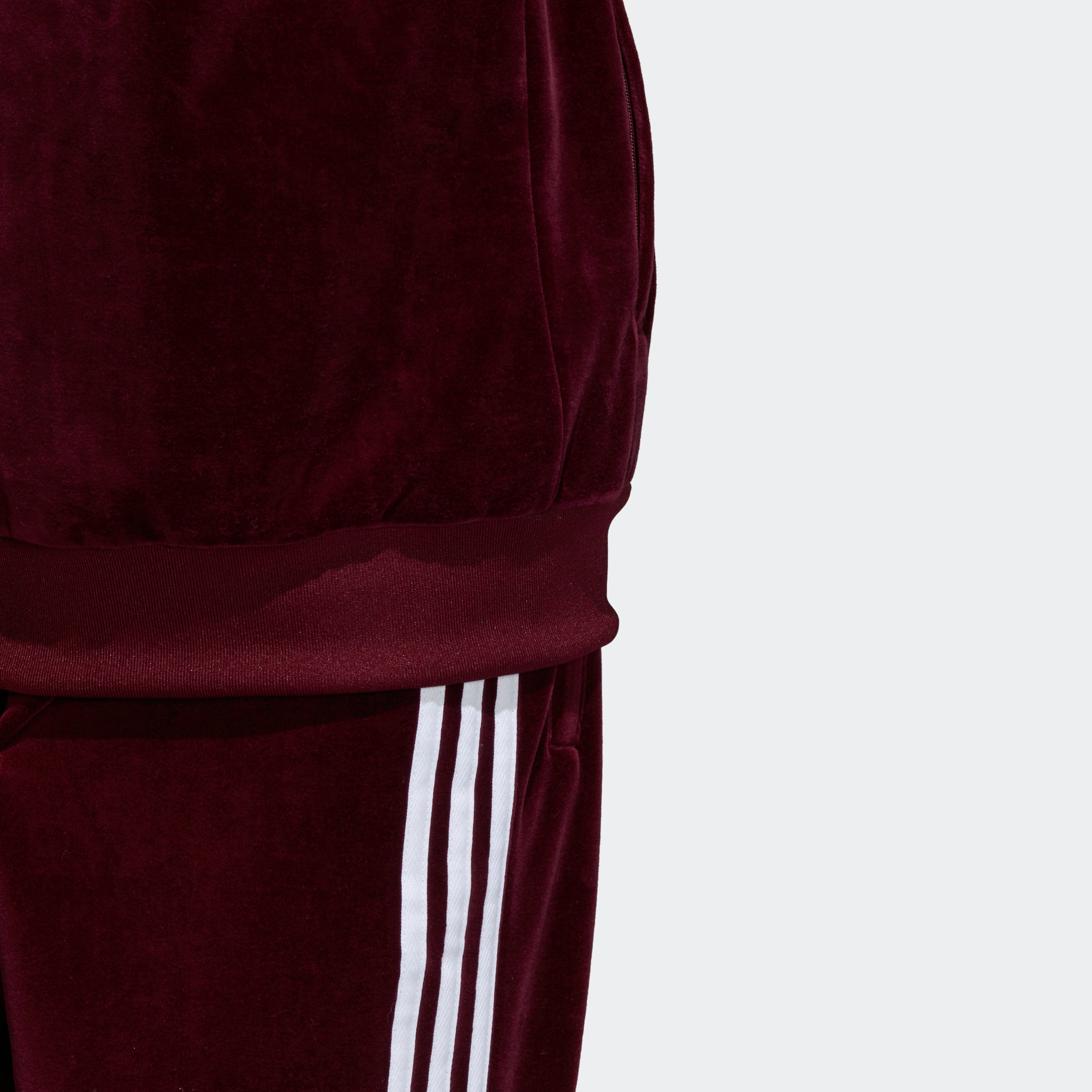 bb track jacket maroon