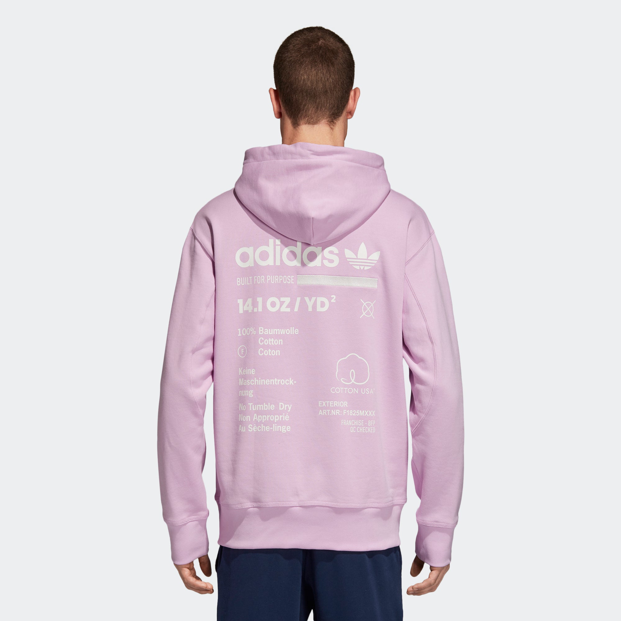 adidas sweatshirt lilac