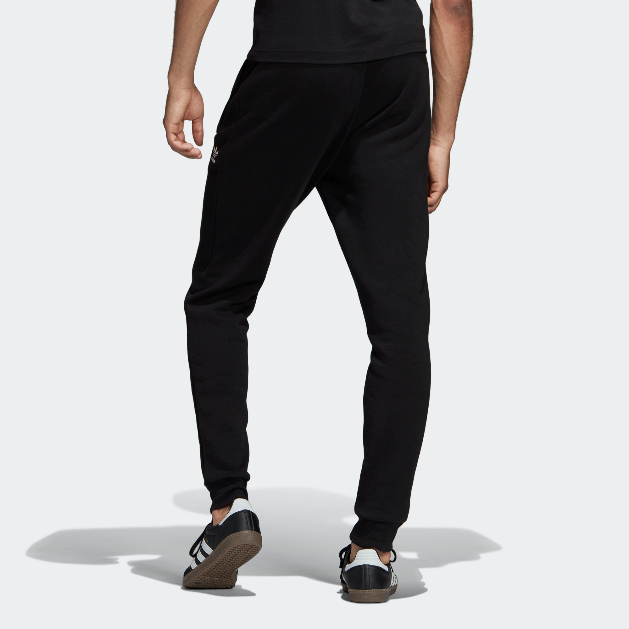 adidas originals premium skinny joggers in black dn6009