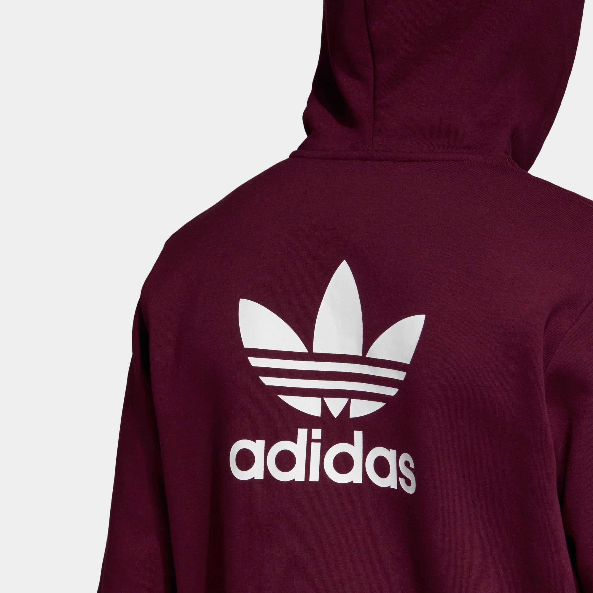 adidas originals maroon hoodie