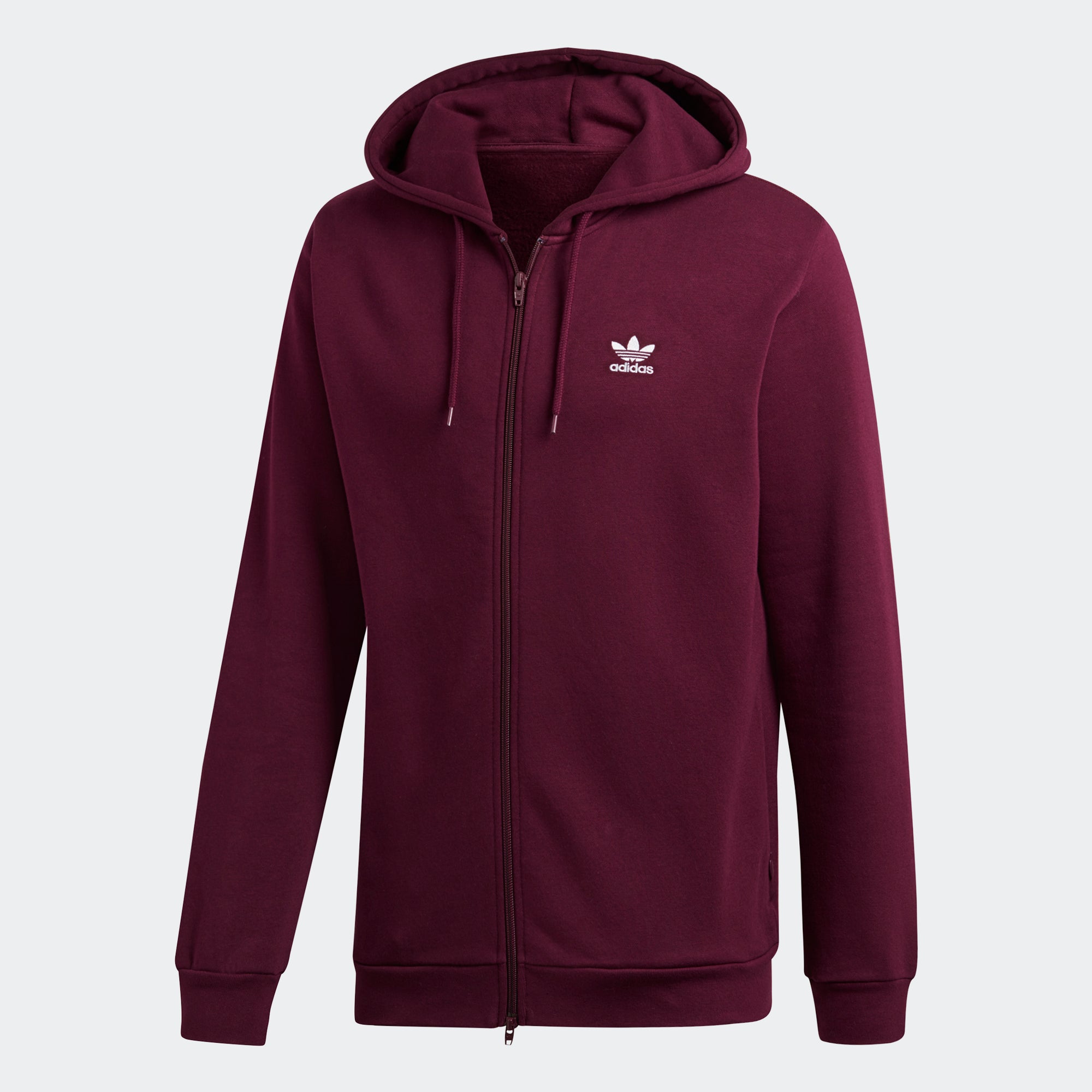 adidas fleece trefoil hoodie