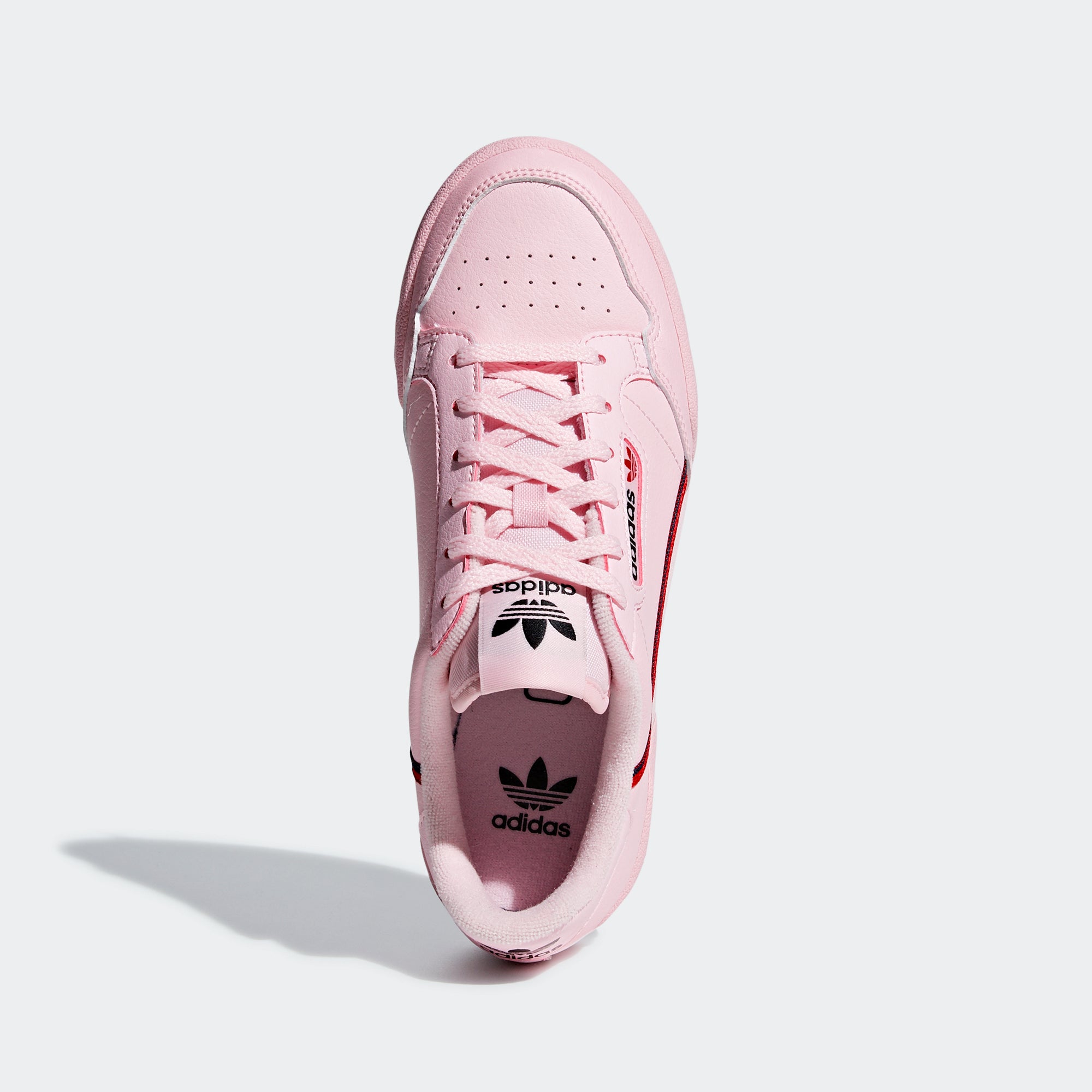 adidas continental 80 pink kids