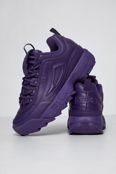purple fila sneakers