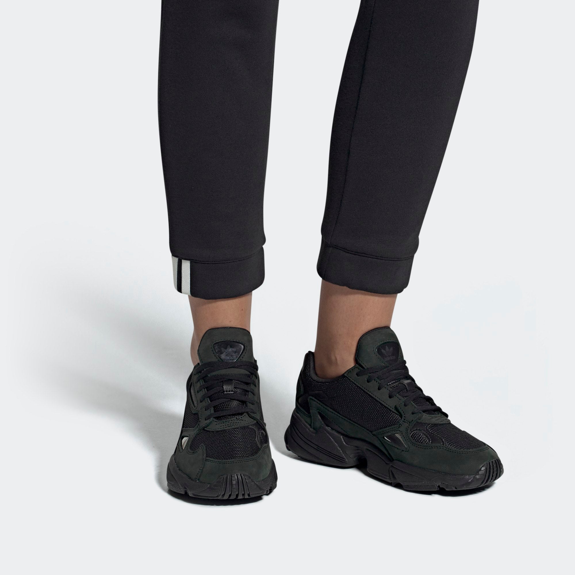 adidas Originals Falcon Shoes Black 