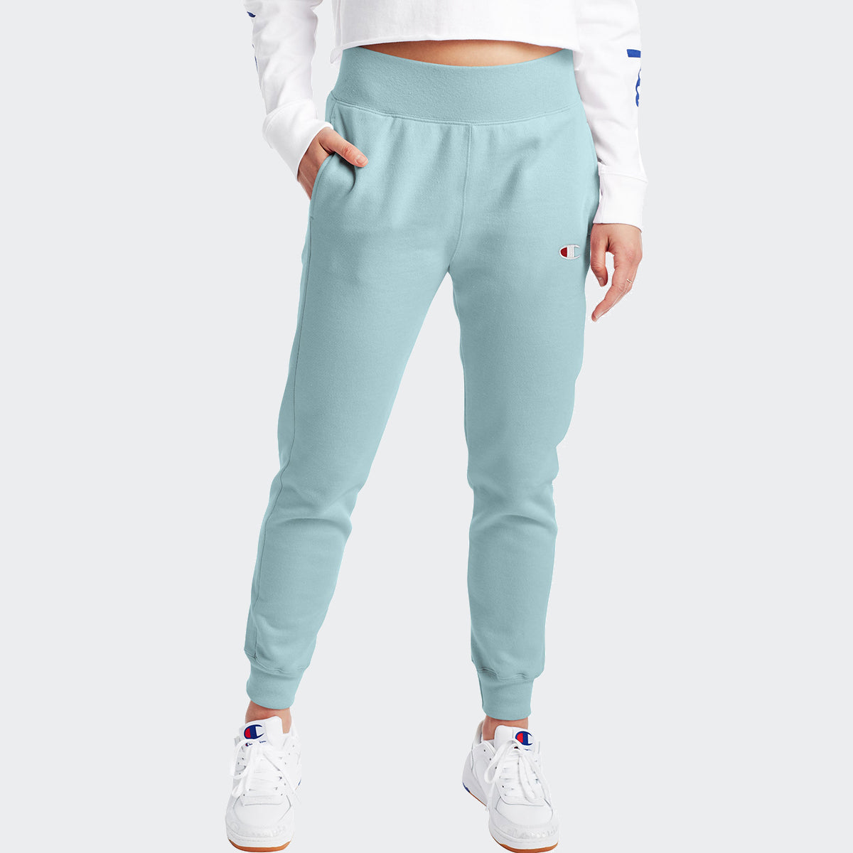 Women's Champion Reverse Weave Joggers Teal | Chicago City Sports