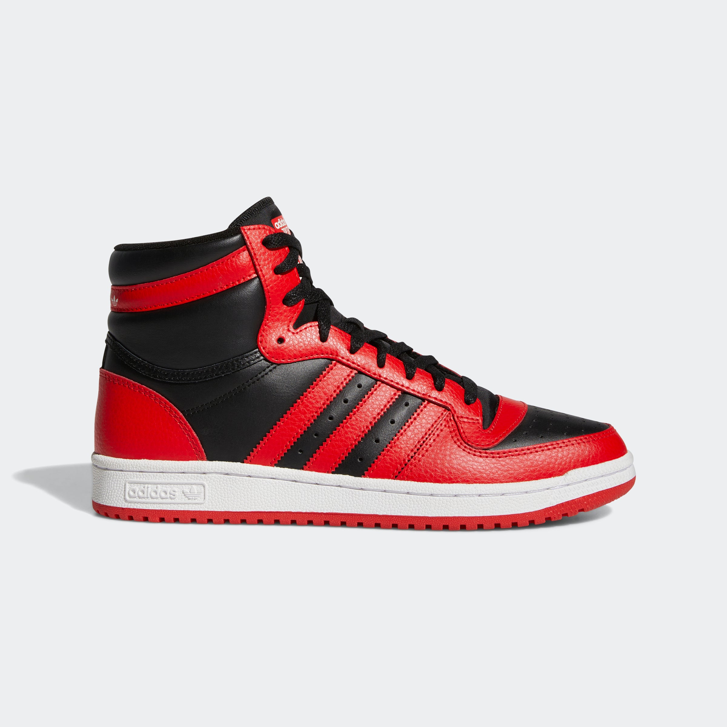 Men's adidas Top Ten Shoes Black Red GX0756 | Chicago City Sports