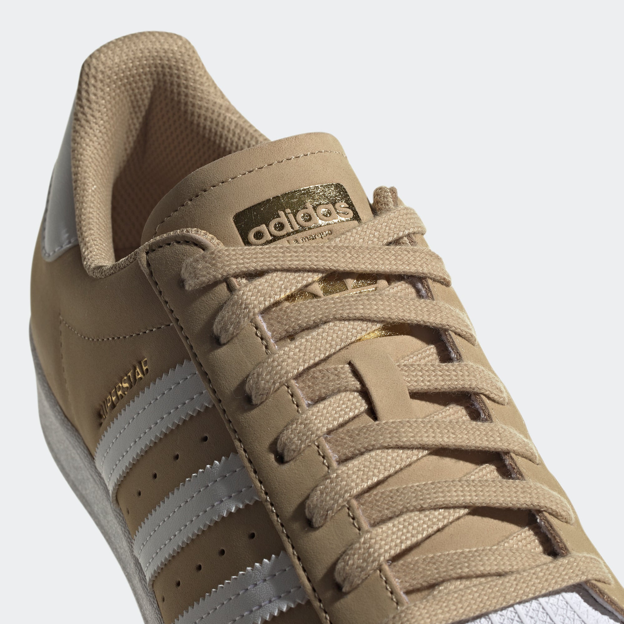 Men s adidas Originals Superstar Shoes Beige Tone