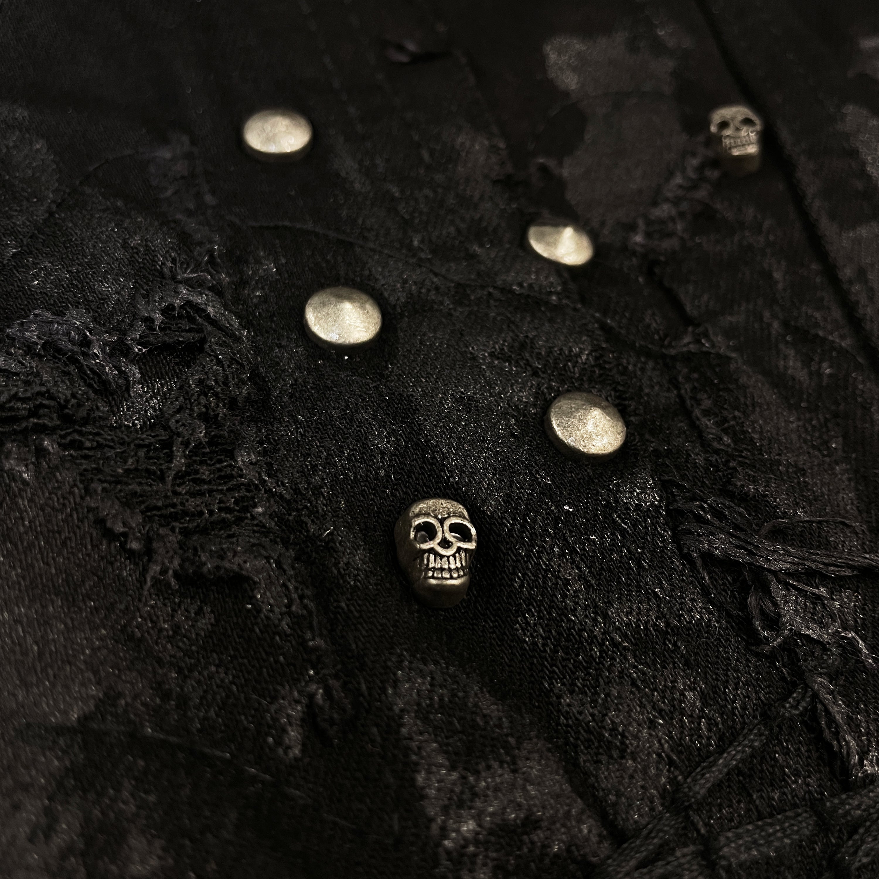 Men's Smoke Rise Gothic Denim Jacket Coal Black