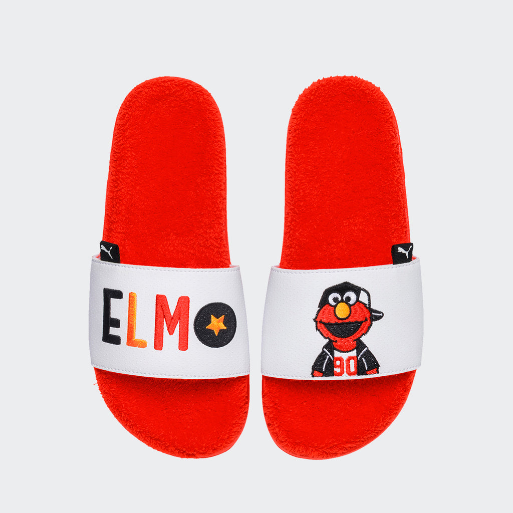 PUMA Sesame Street 50 Leadcat Slide Elmo  Sandals  Chicago 