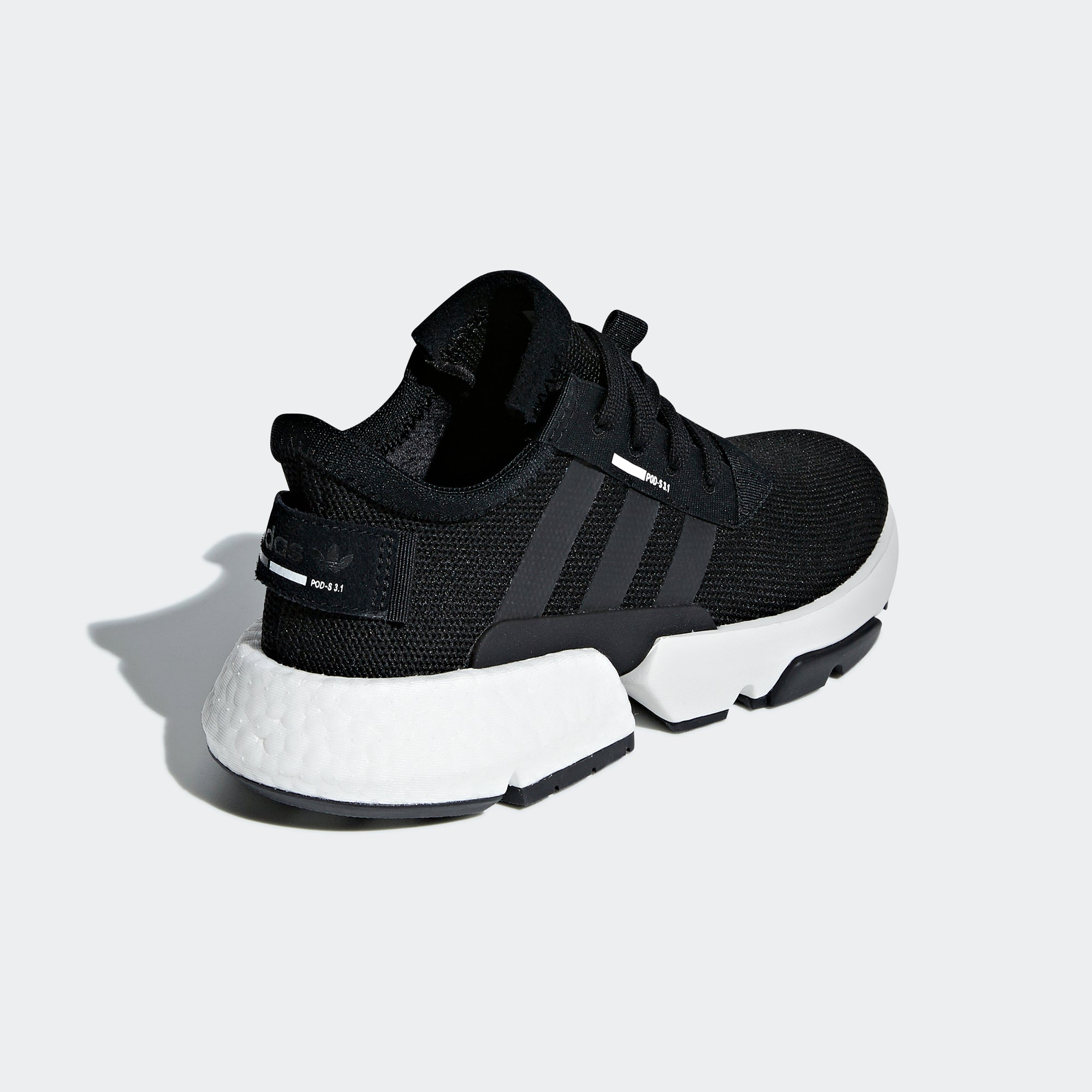 adidas originals pod trainers in black