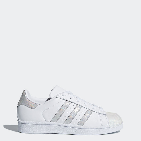 adidas Superstar Shoes White Iridescent 