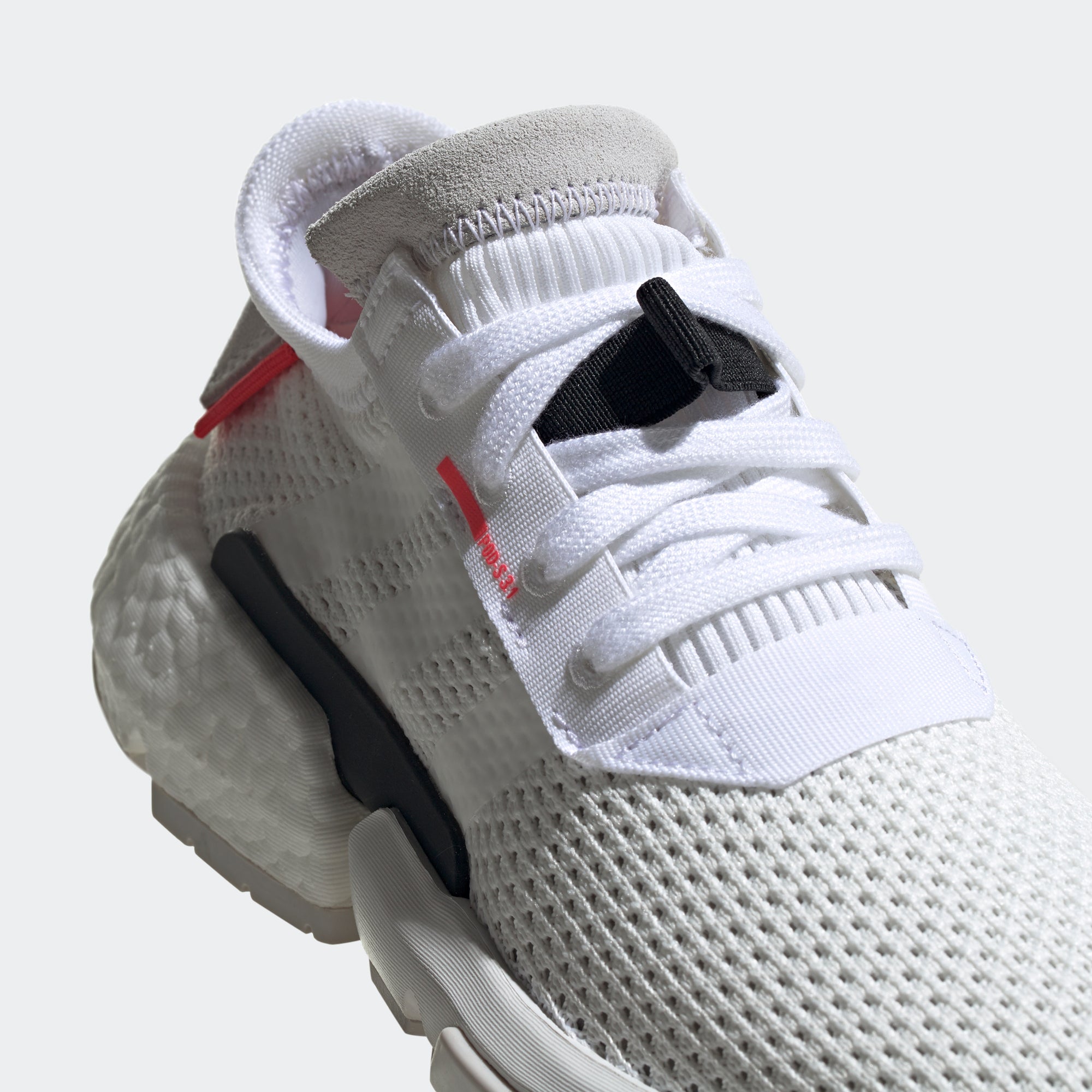 adidas POD-S3.1 Shoes Cloud White Red 