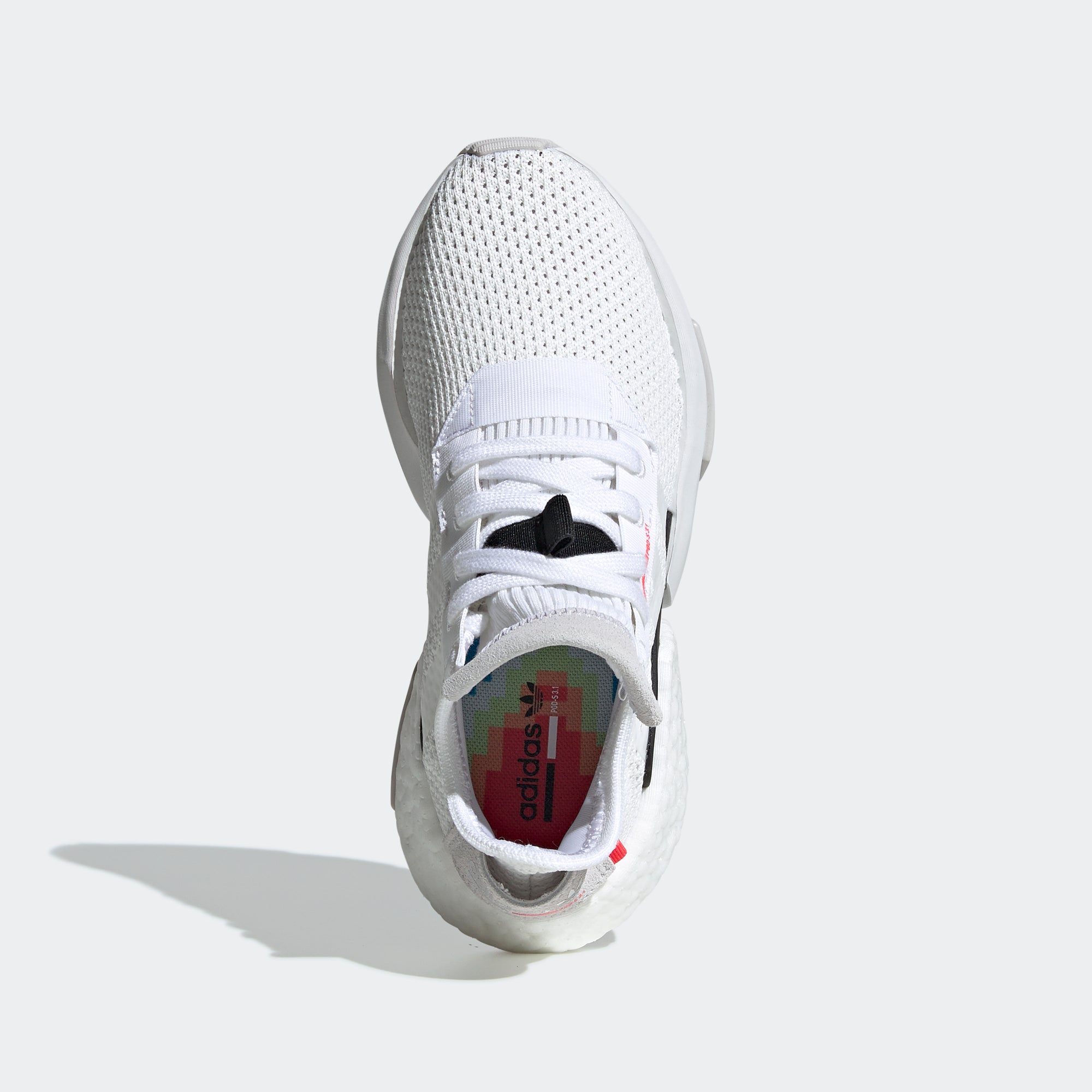 adidas POD-S3.1 Shoes Cloud White Red 