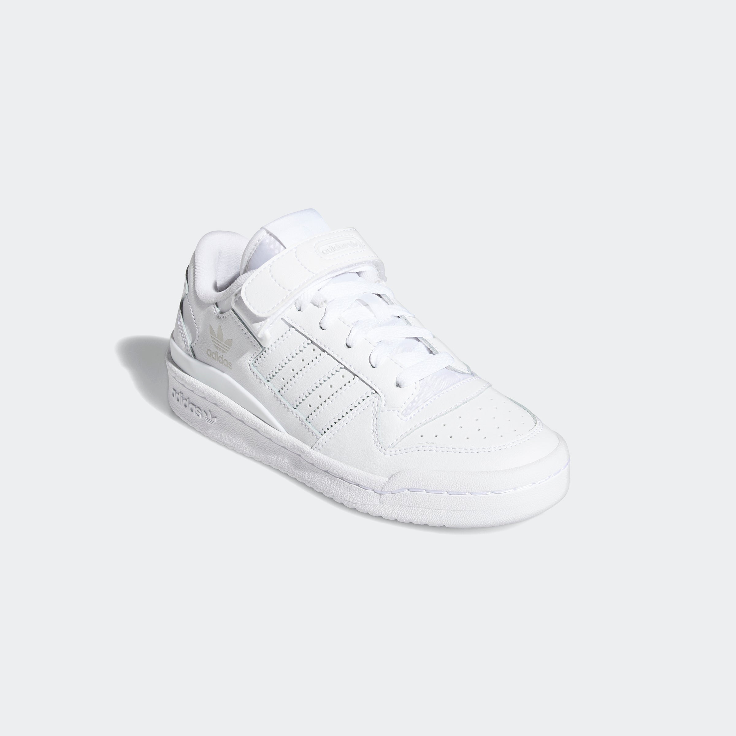 Kids adidas Originals Forum Low Shoes Cloud White