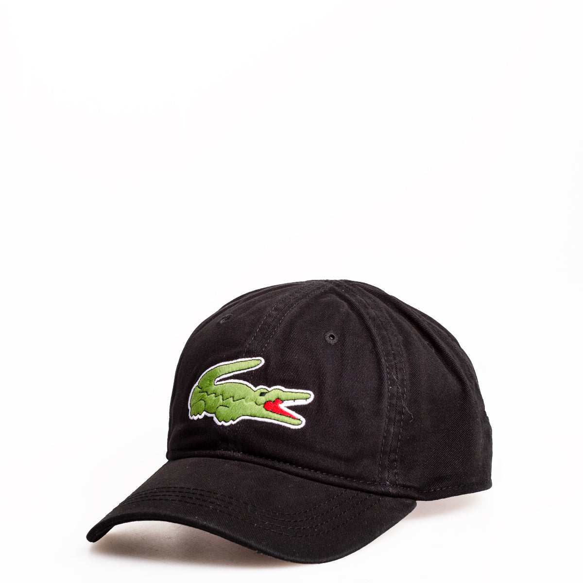 lacoste big croc gabardine cap