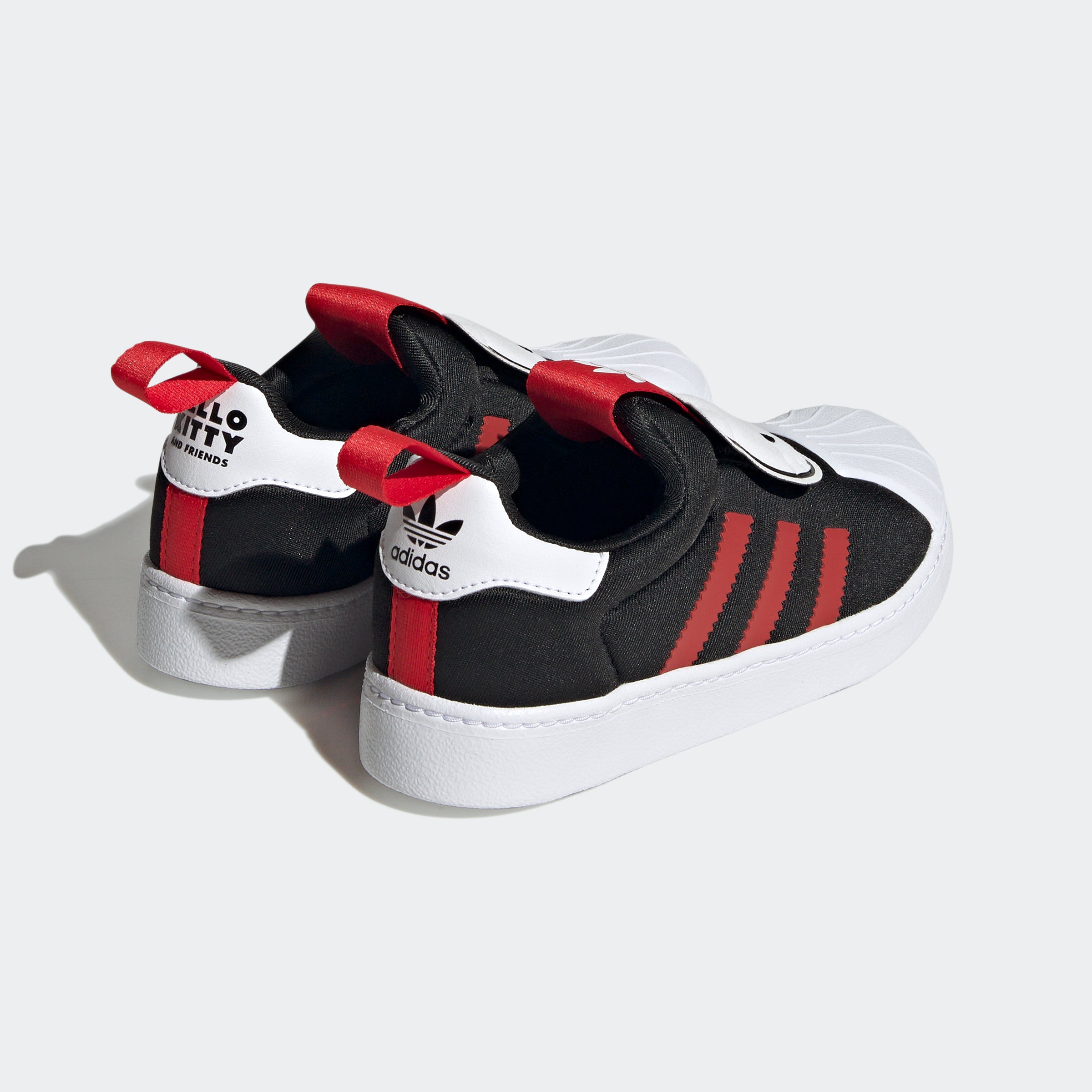 Little Kids adidas Originals Hello Kitty Superstar 360 Shoes Black