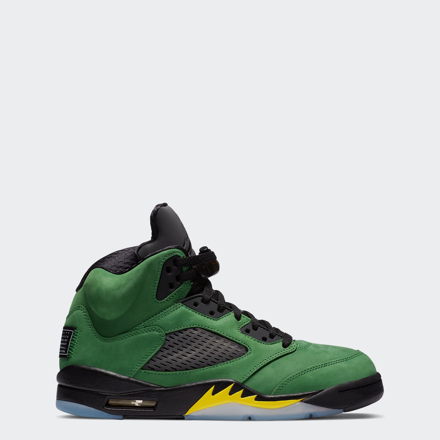 men's air jordan 5 retro se apple green