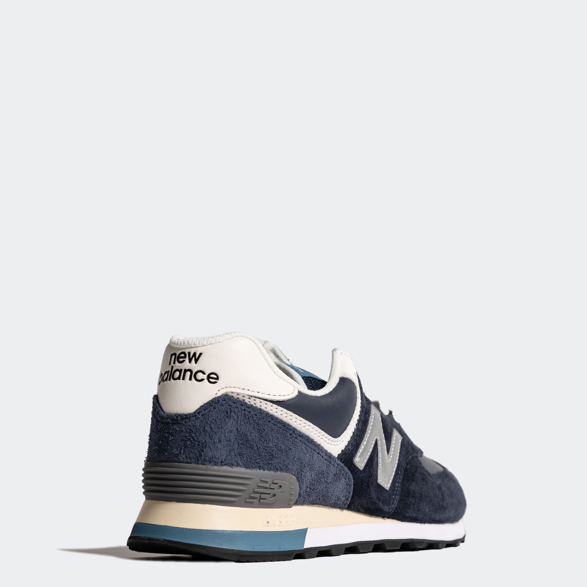 Balance 574v2 Shoes Navy Sea Salt ML574TE | Chicago City Sports