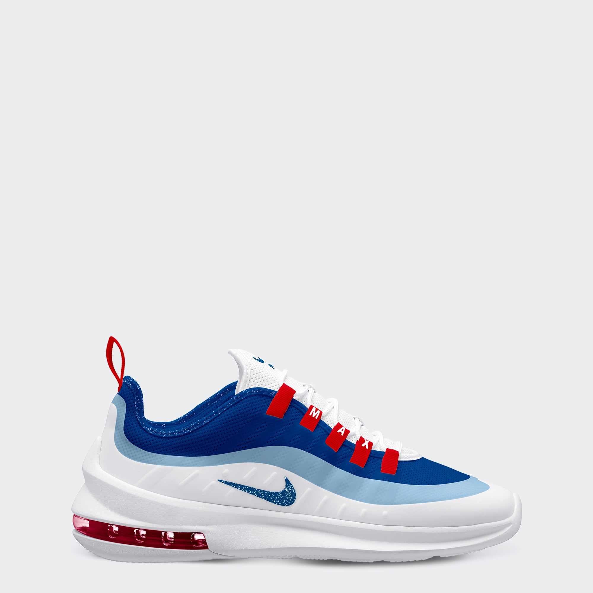 nike air max axis white blue