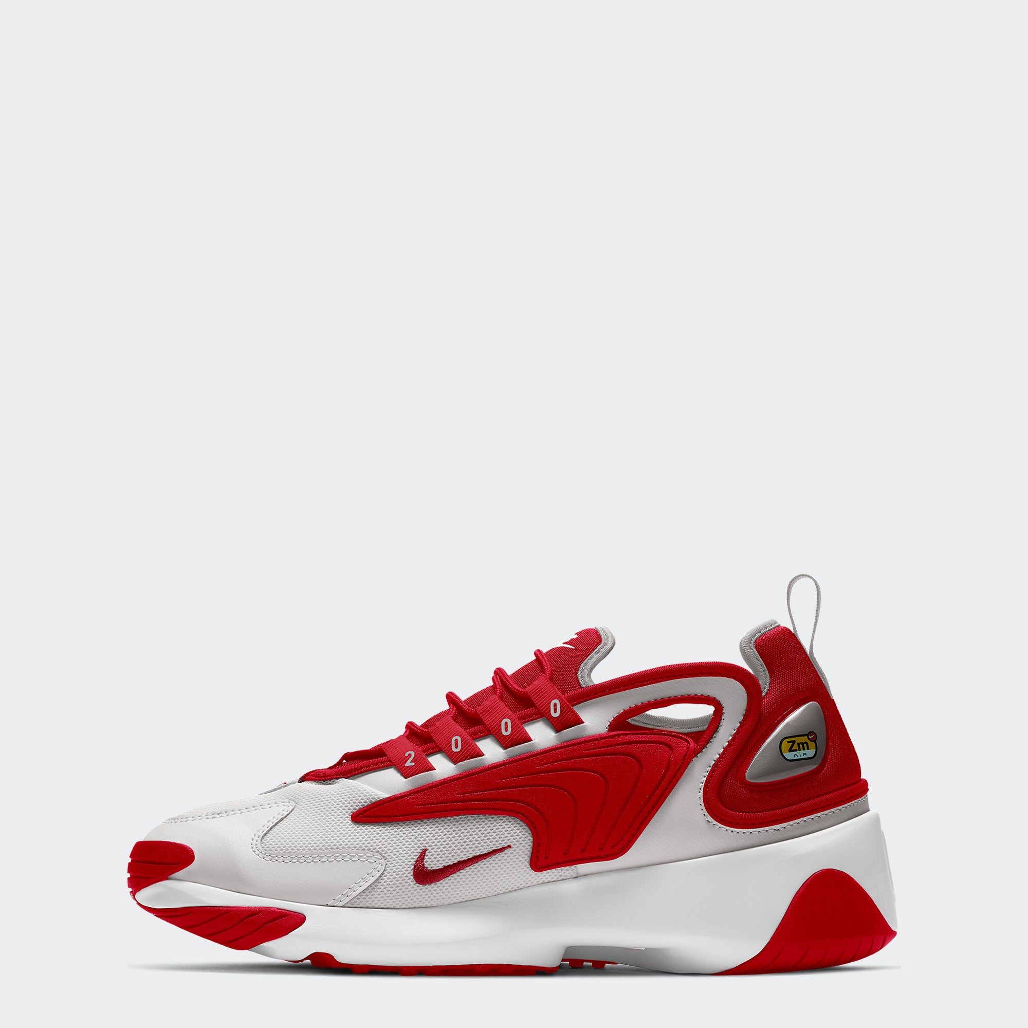 red and white nike zoom 2k