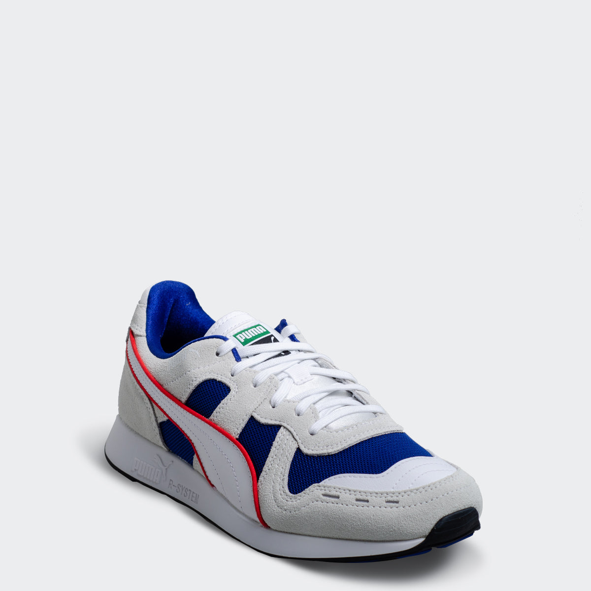 PUMA RS-100 Core Sneakers White Blue 36966203 | Chicago City Sports