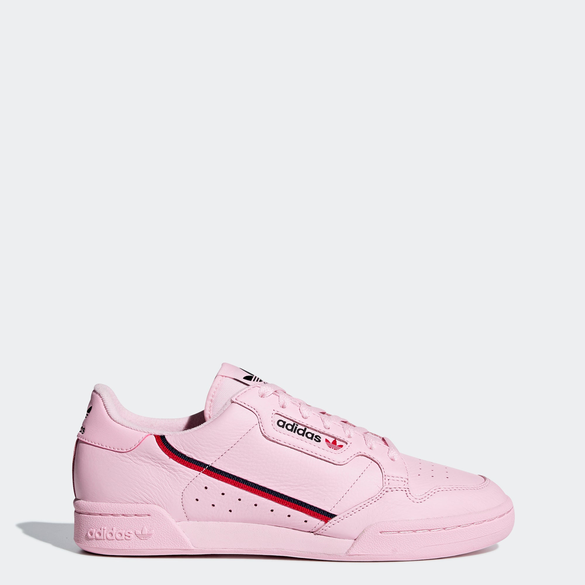 adidas continental 8 pink stripe