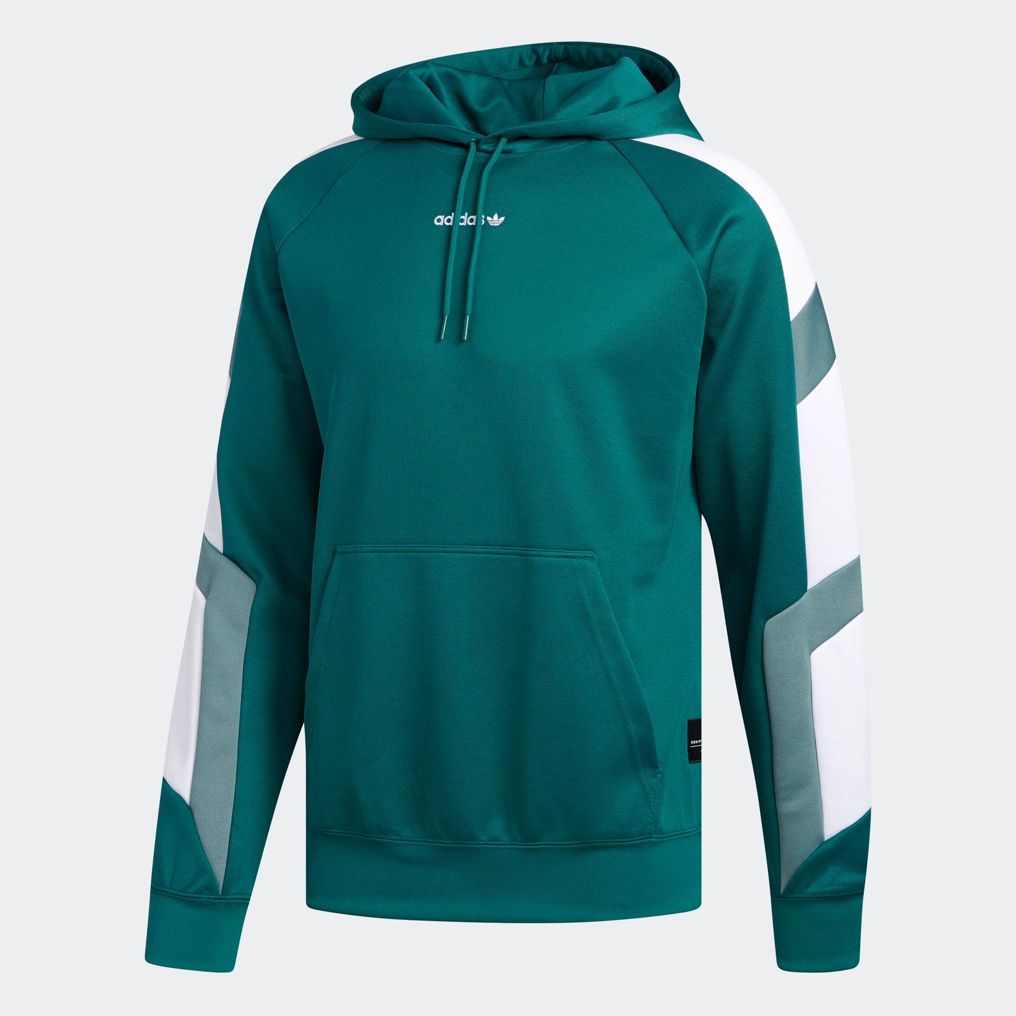 adidas originals eqt polar fleece jacket in green