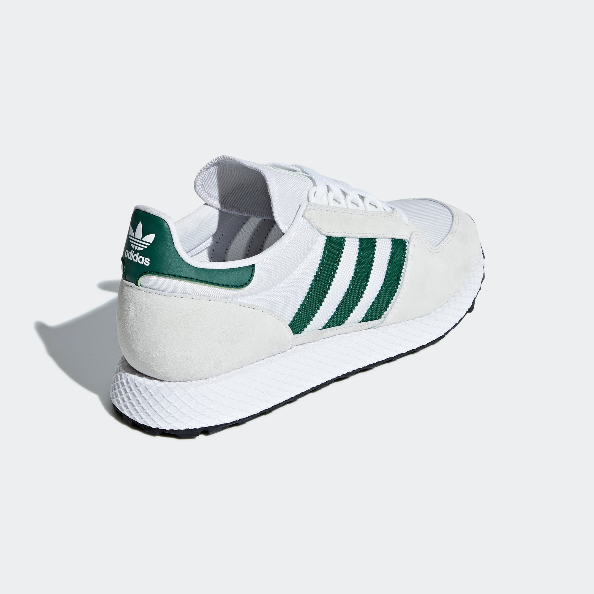 adidas Forest Grove Shoes White Green 