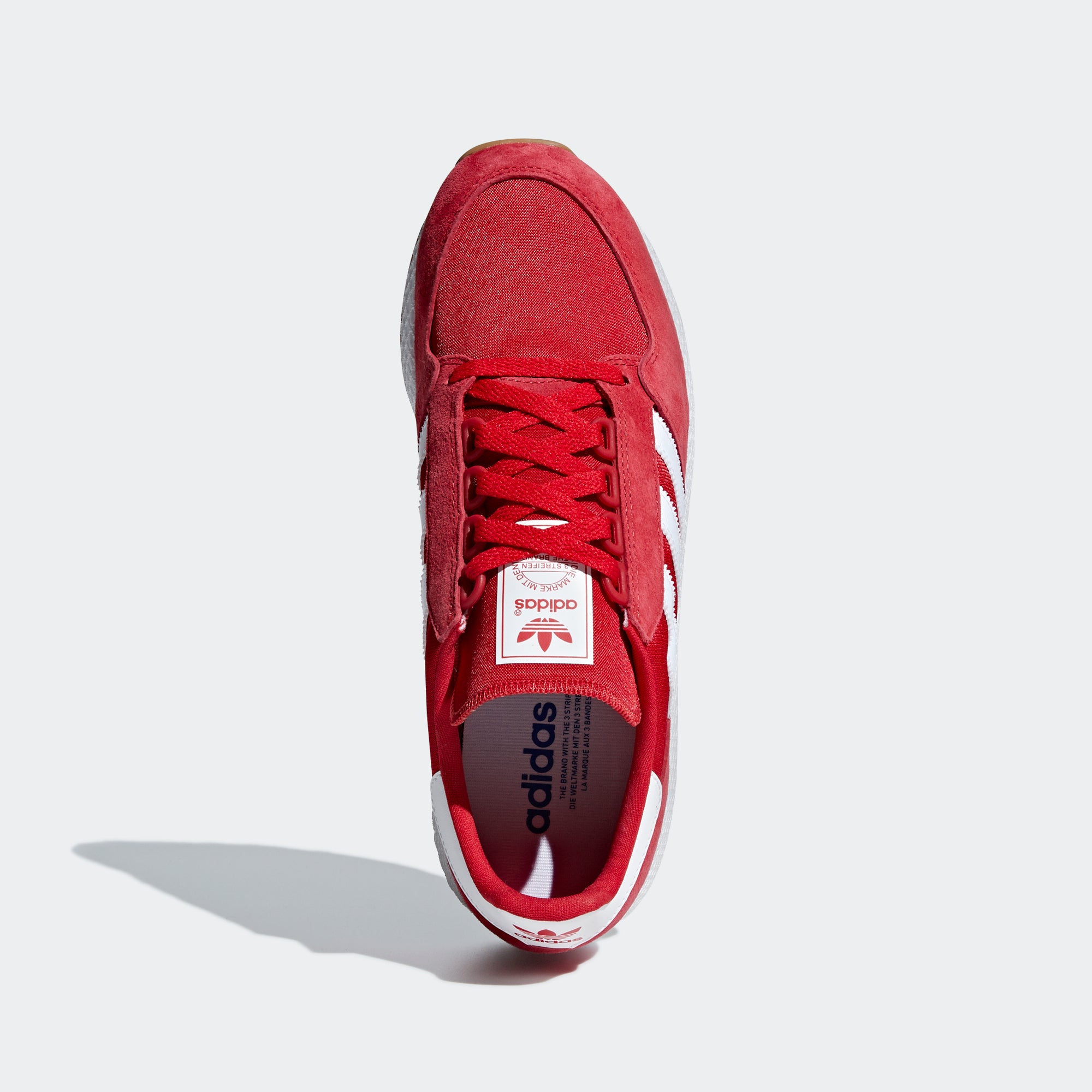 Destrucción Libro Guinness de récord mundial polvo adidas Forest Grove Shoes Scarlet Red B41530 | Chicago City Sports