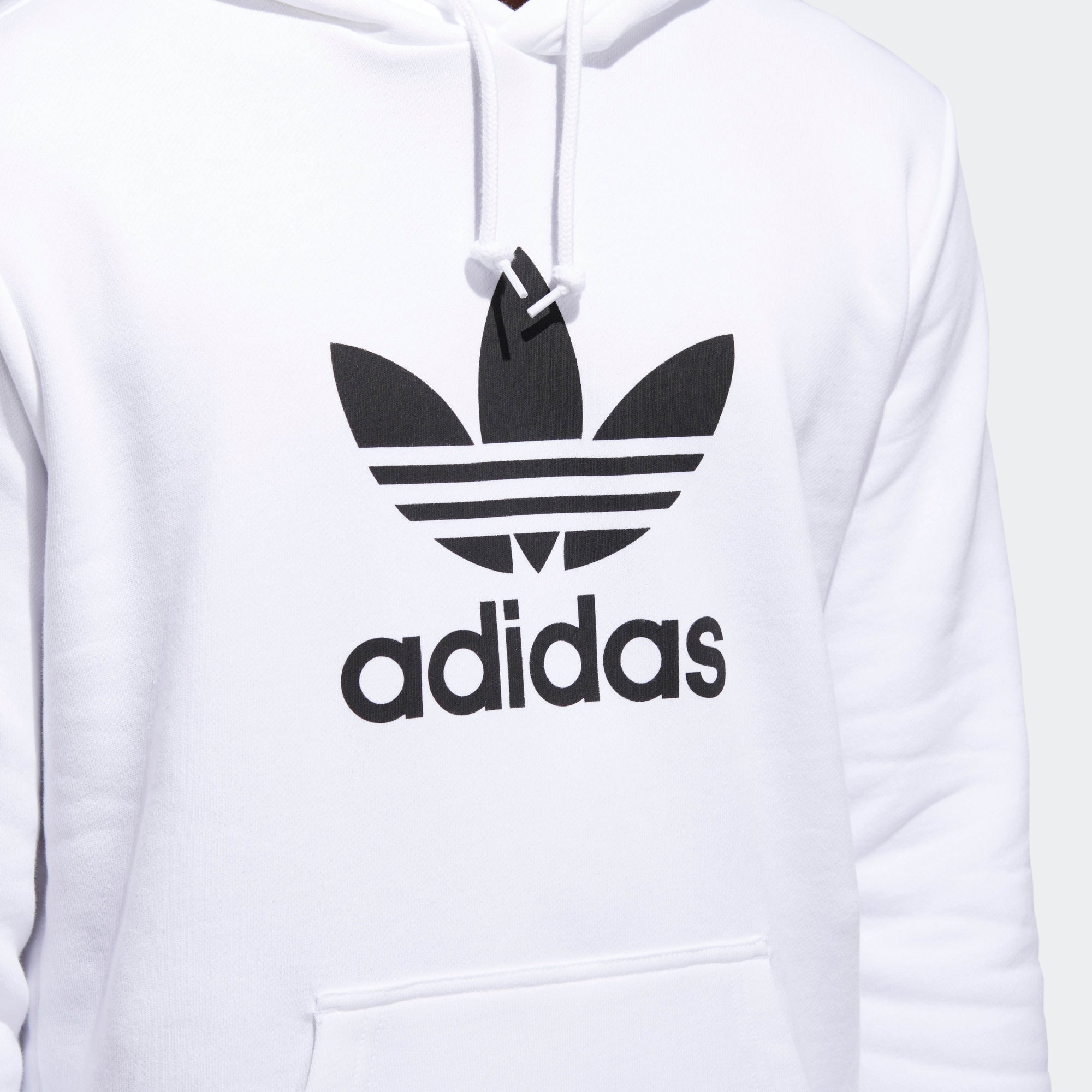 white mens adidas hoodie