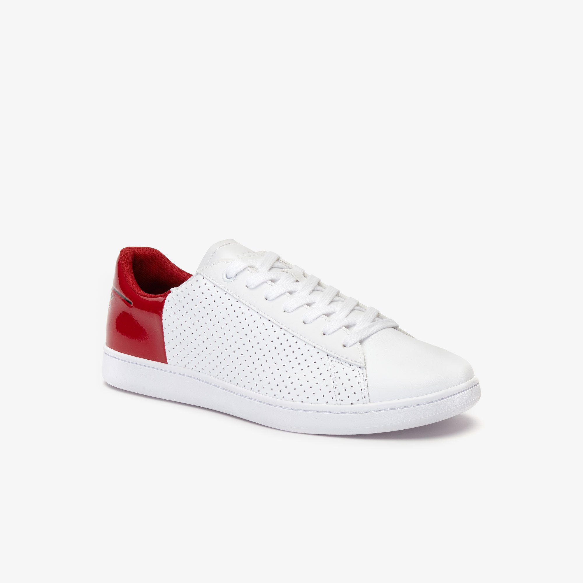 white lacoste tennis shoes