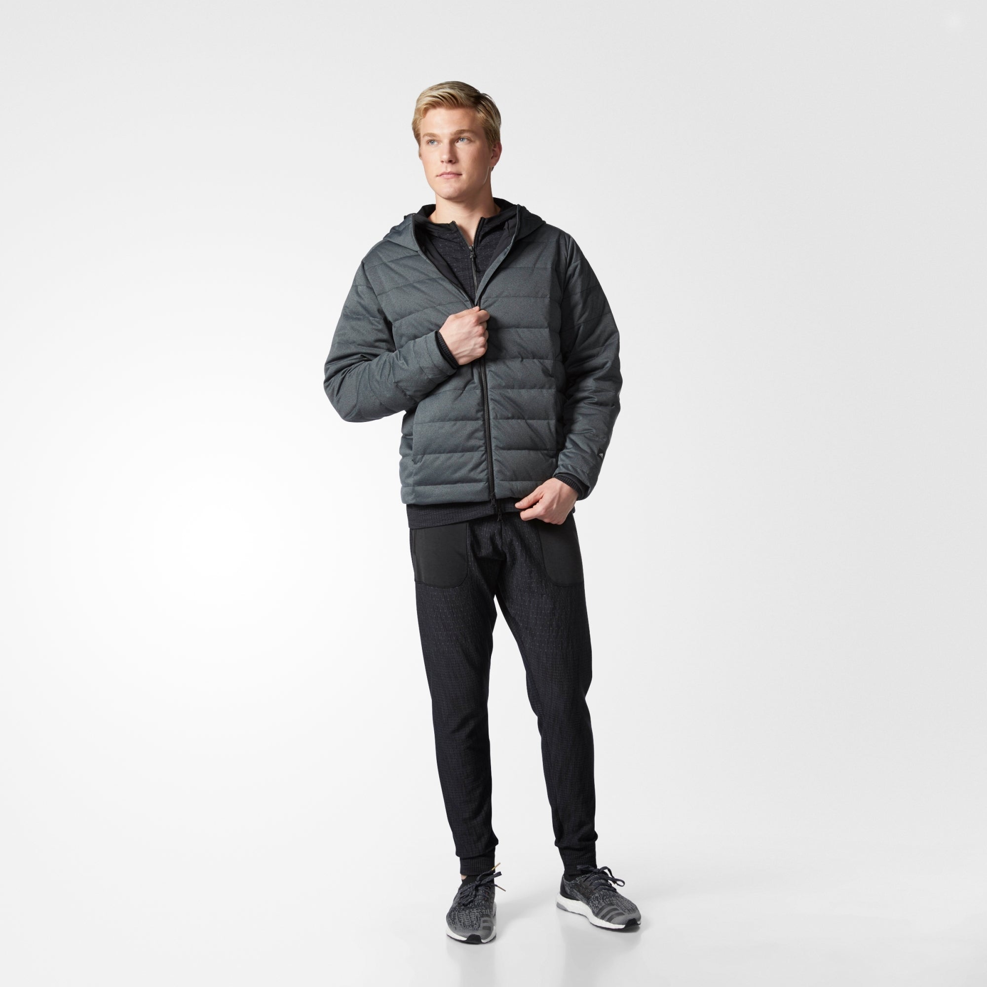 adidas reigning champ down jacket