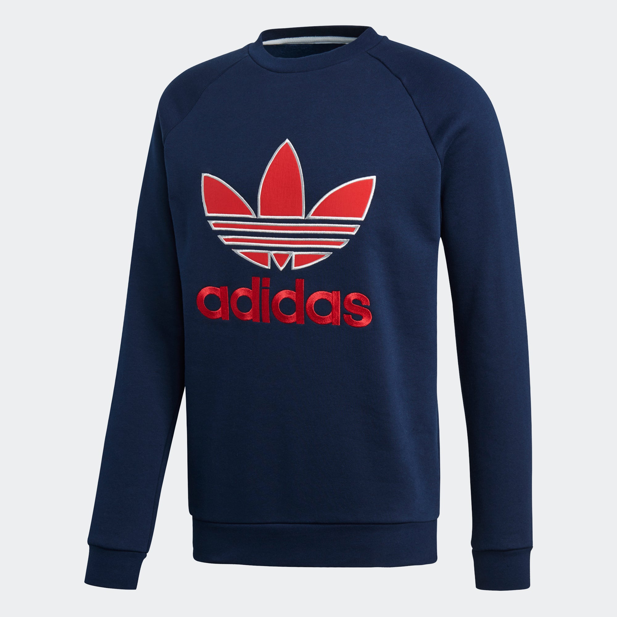 adidas originals applique trefoil sweatshirt