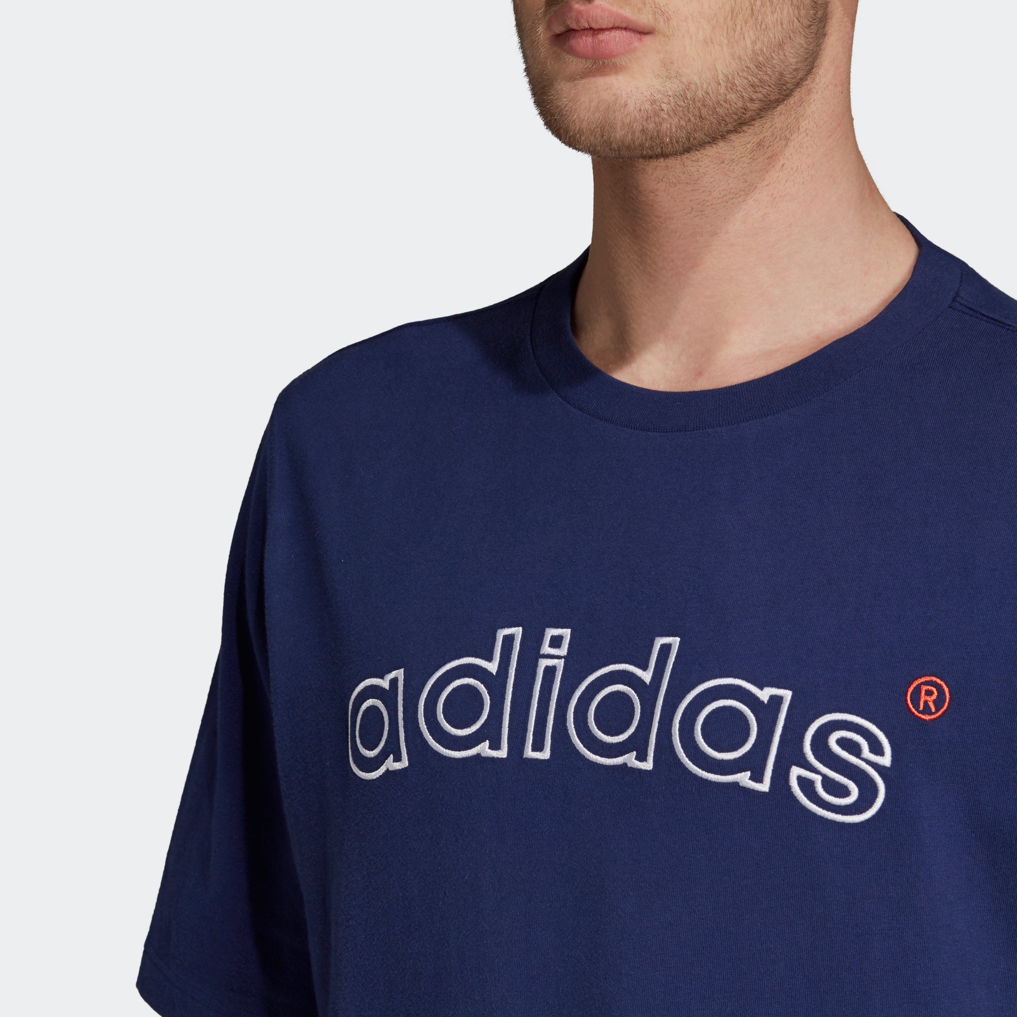 adidas archive logo tee