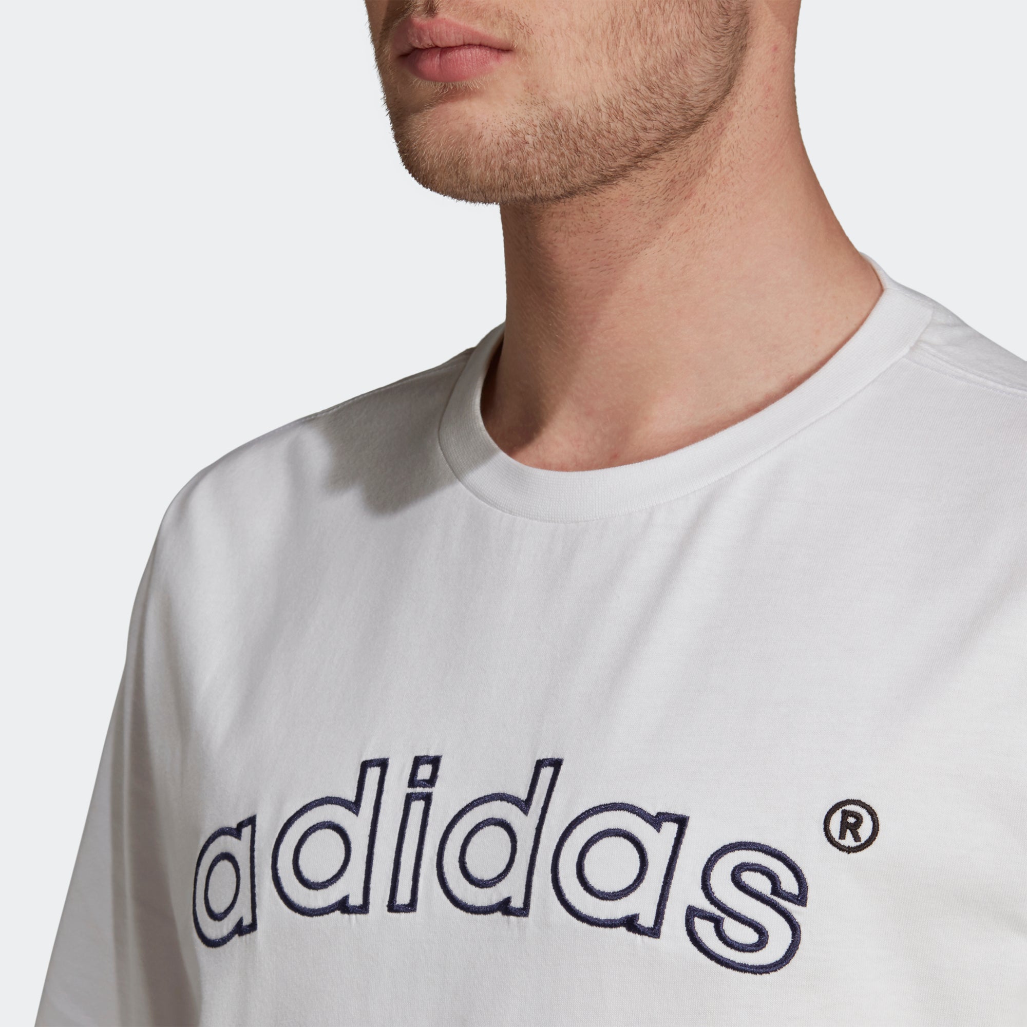 adidas archive logo tee