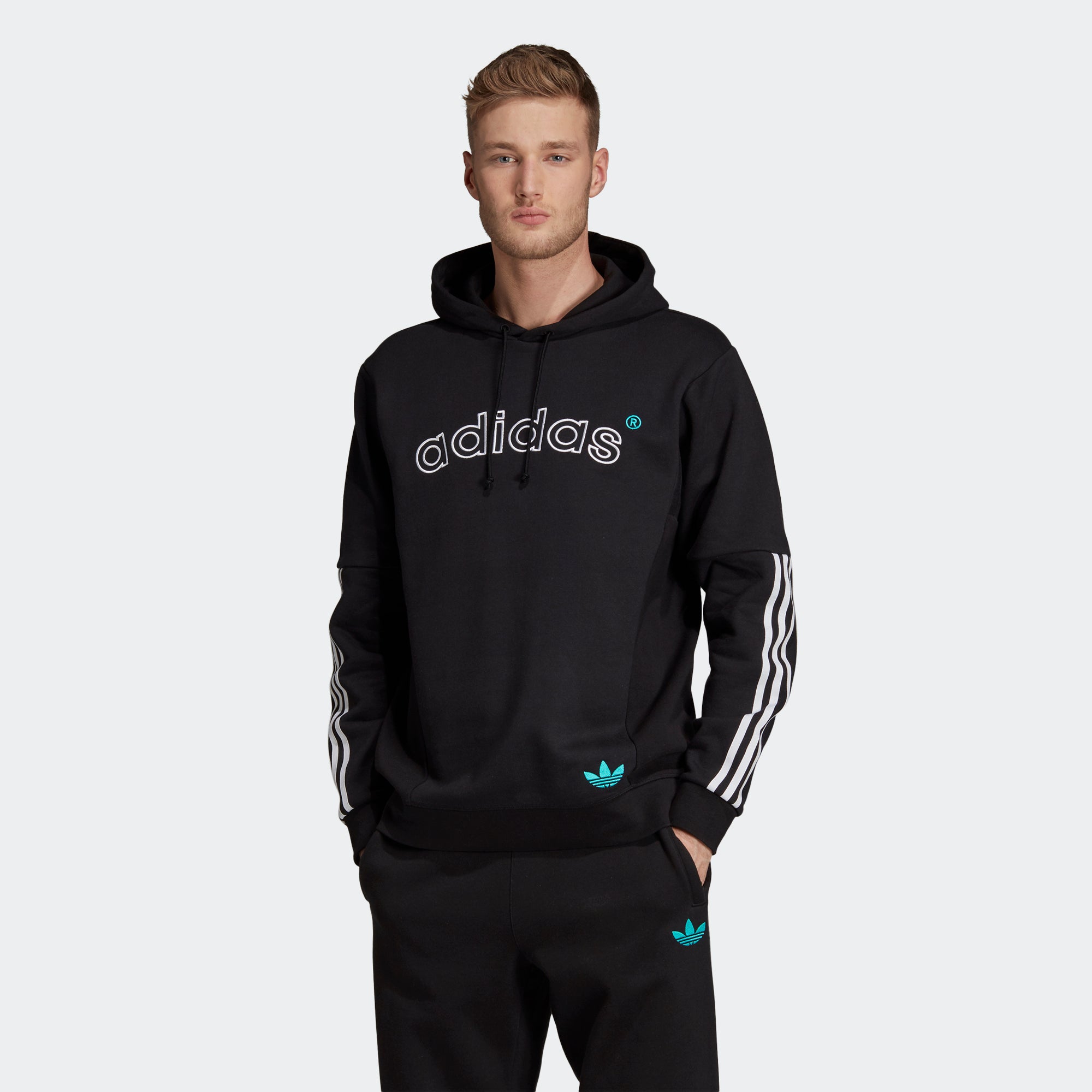 adidas Archive Sweat Hoodie Black 