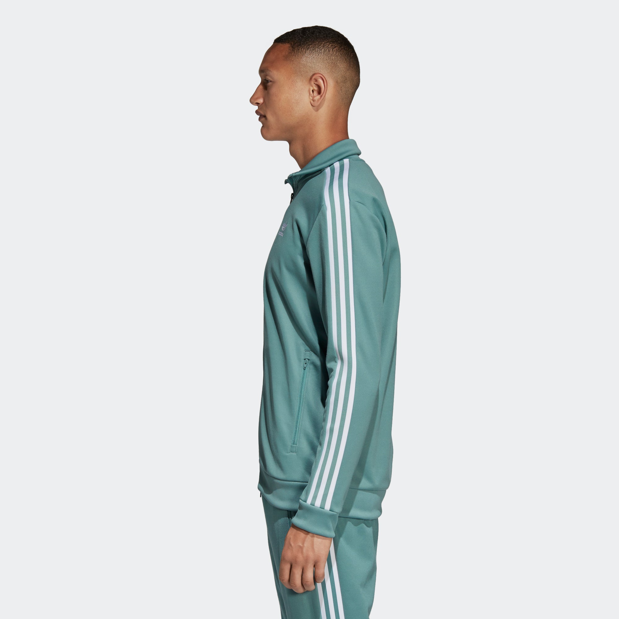 adidas bb track jacket green