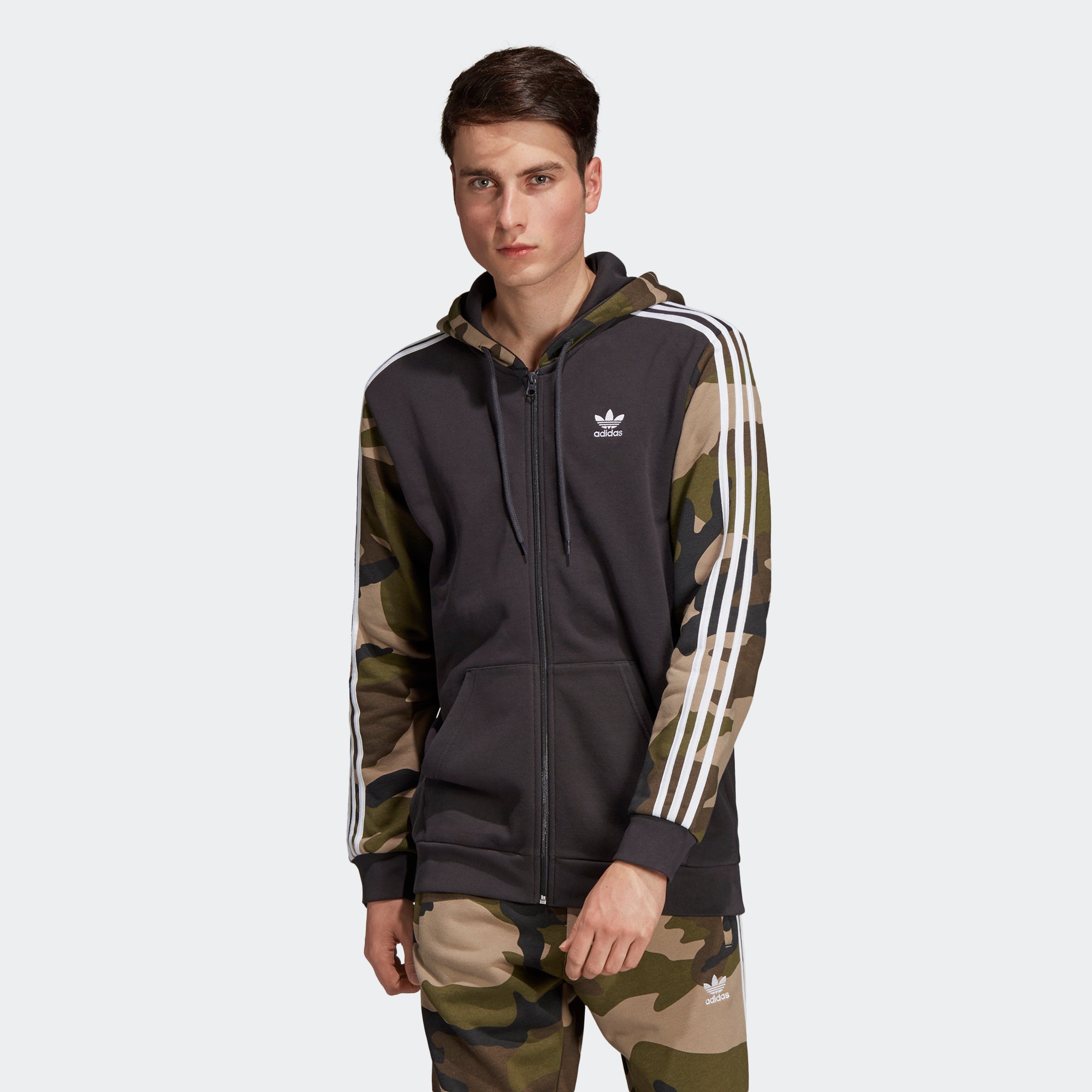 men's adidas originals camouflage hoodie