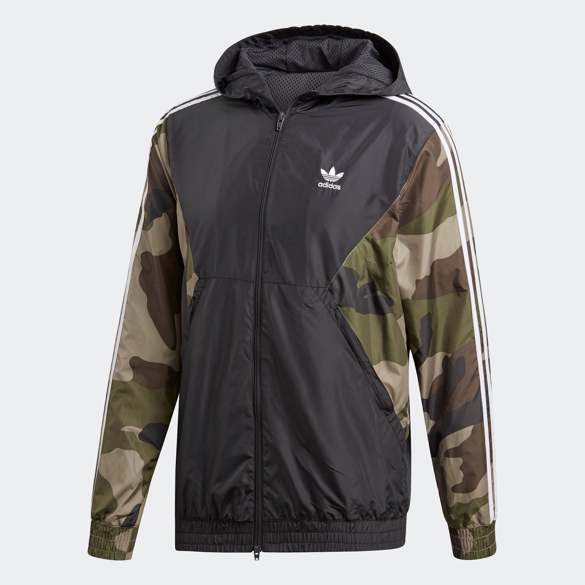 adidas originals men's camouflage windbreaker