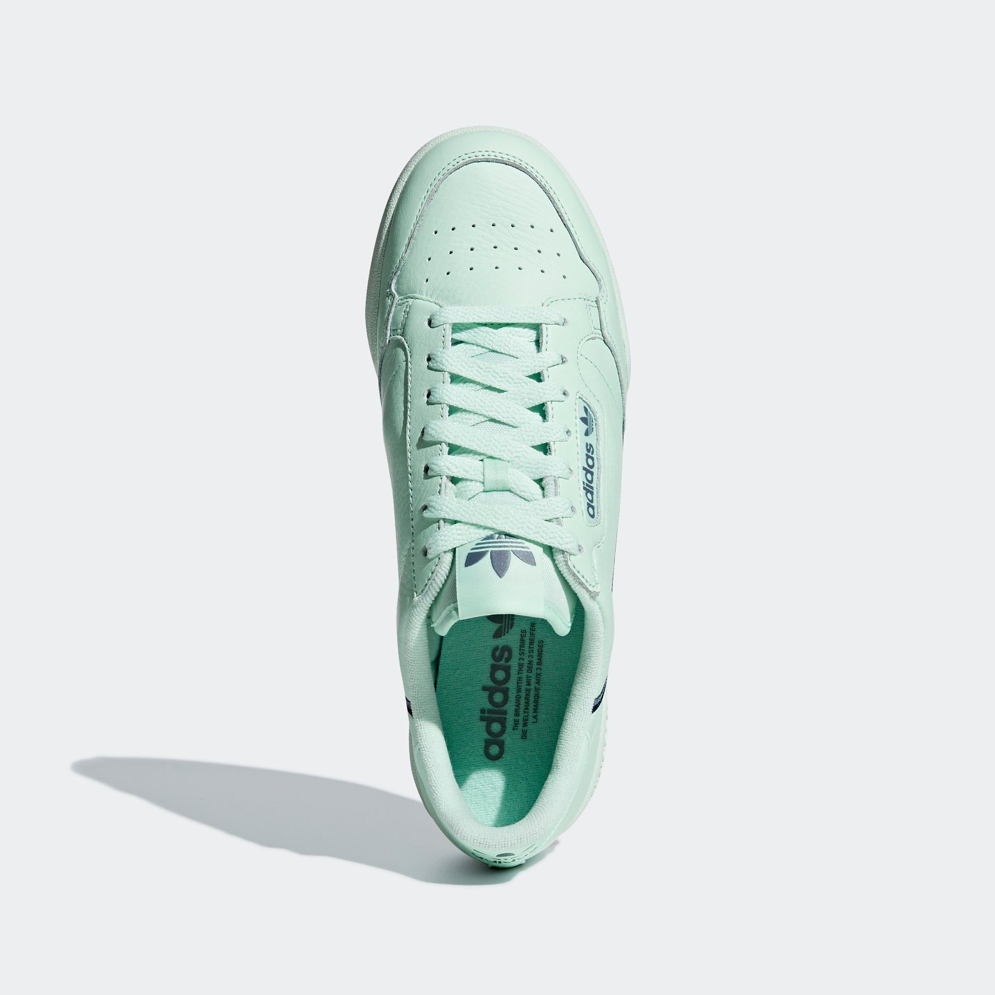 adidas continental mint green