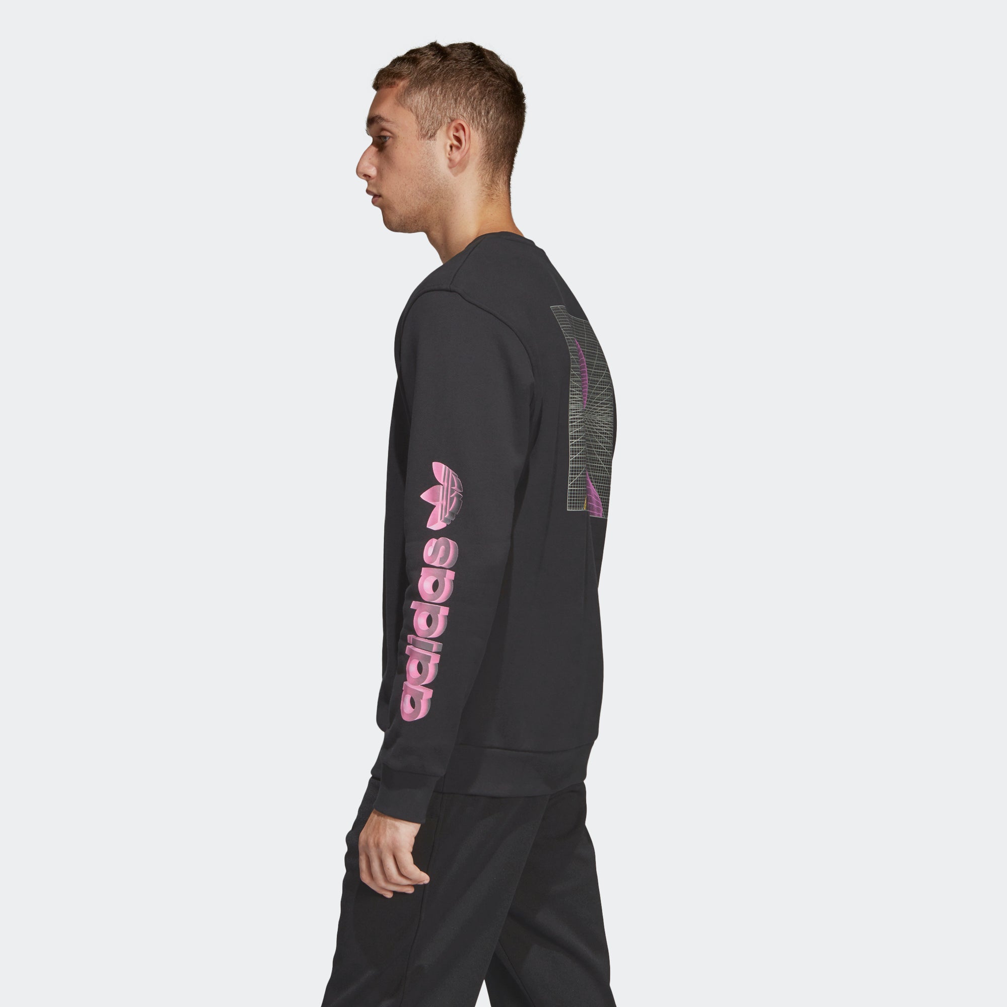 adidas originals graphic crew