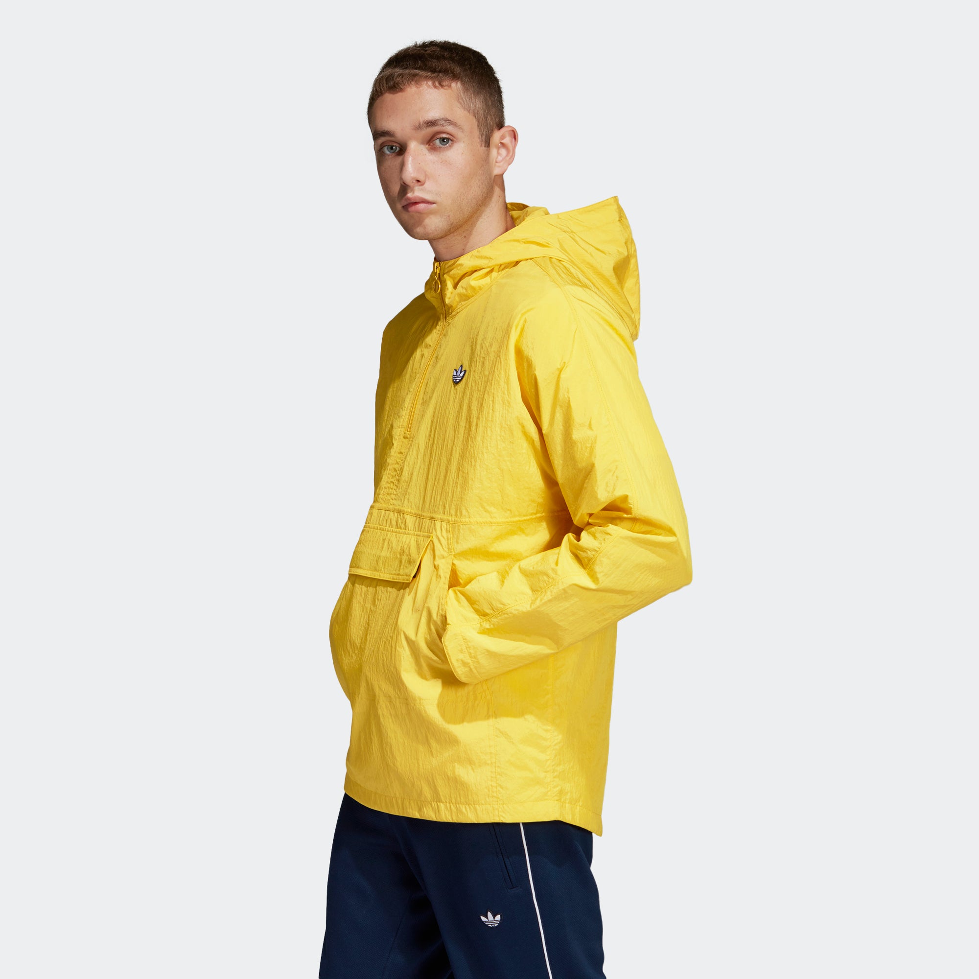 adidas lightweight pullover jacket