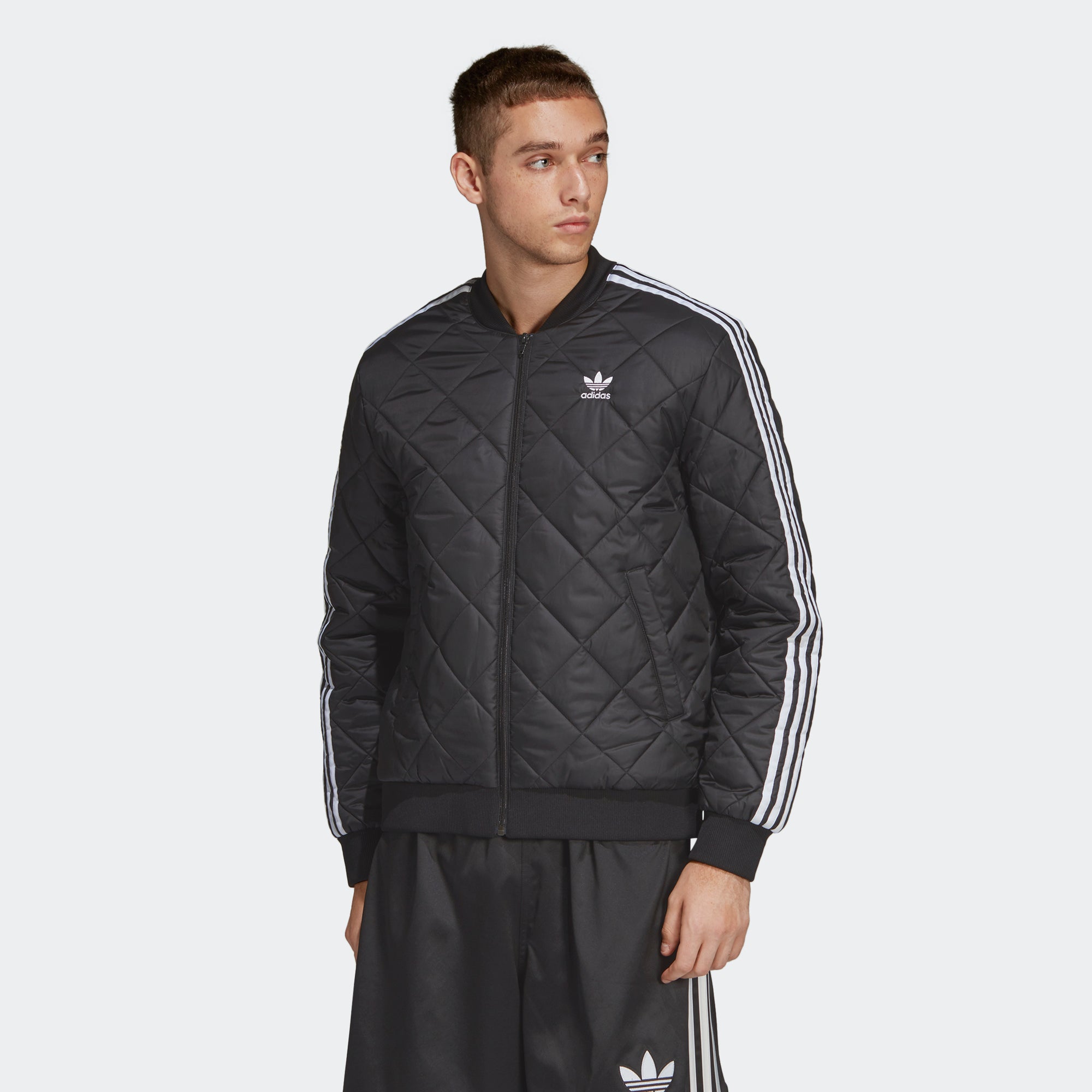 sst quilted jacket adidas