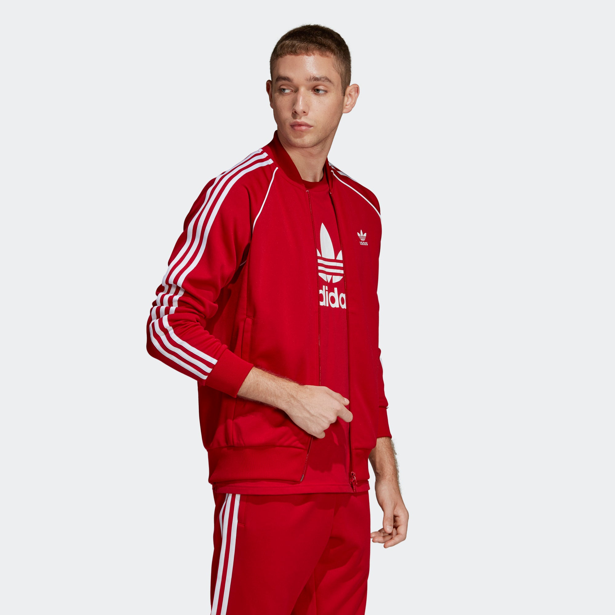 adidas SST Track Jacket Power Red 