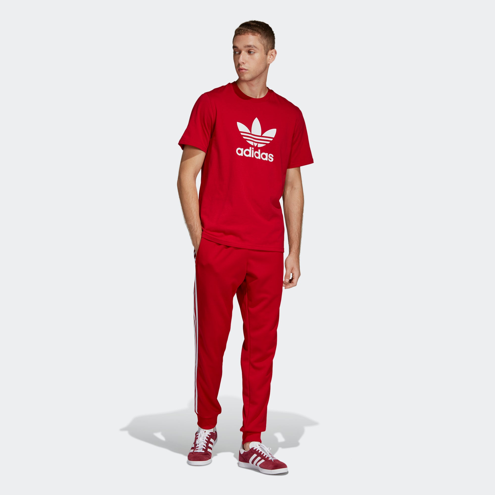 adidas sst power red