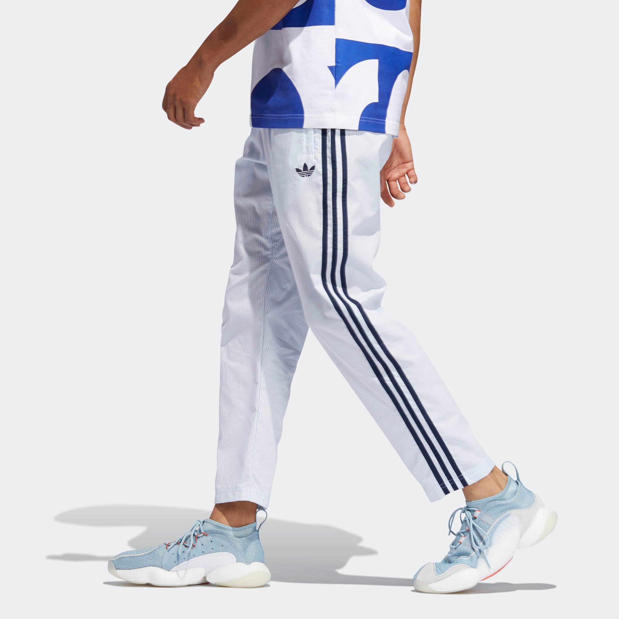 adidas seersucker track pants