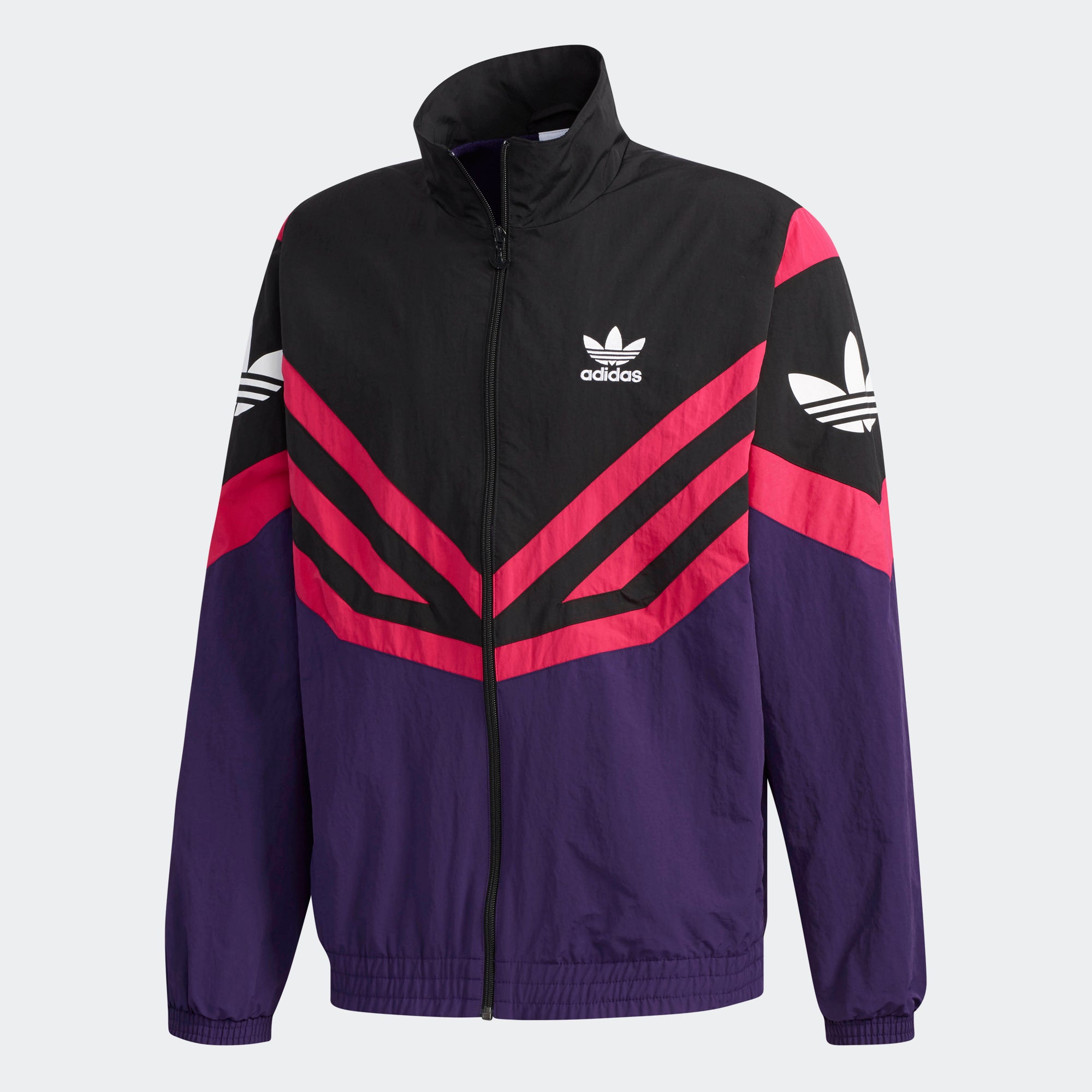 adidas sportive navy track jacket