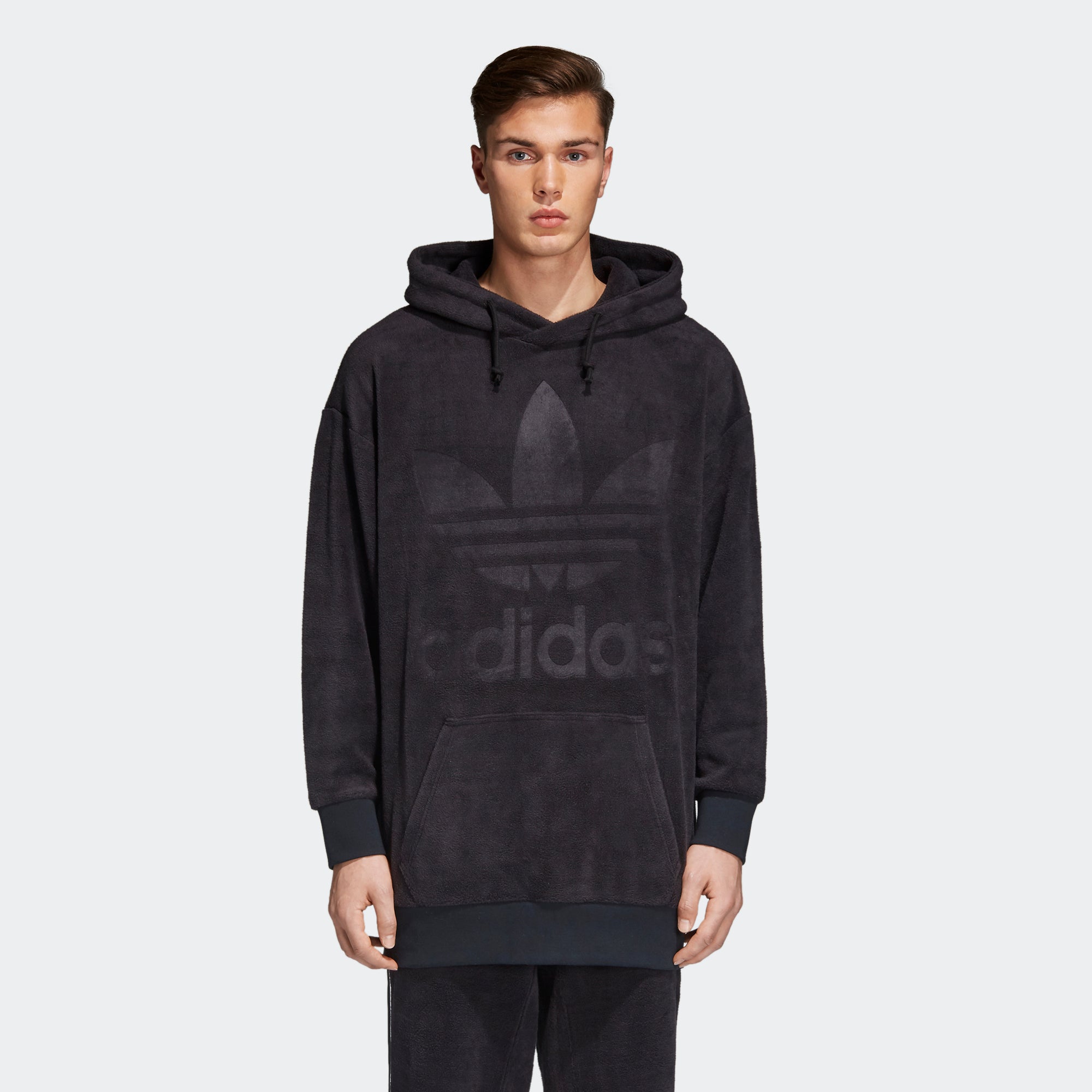 adidas velvet hoodie mens