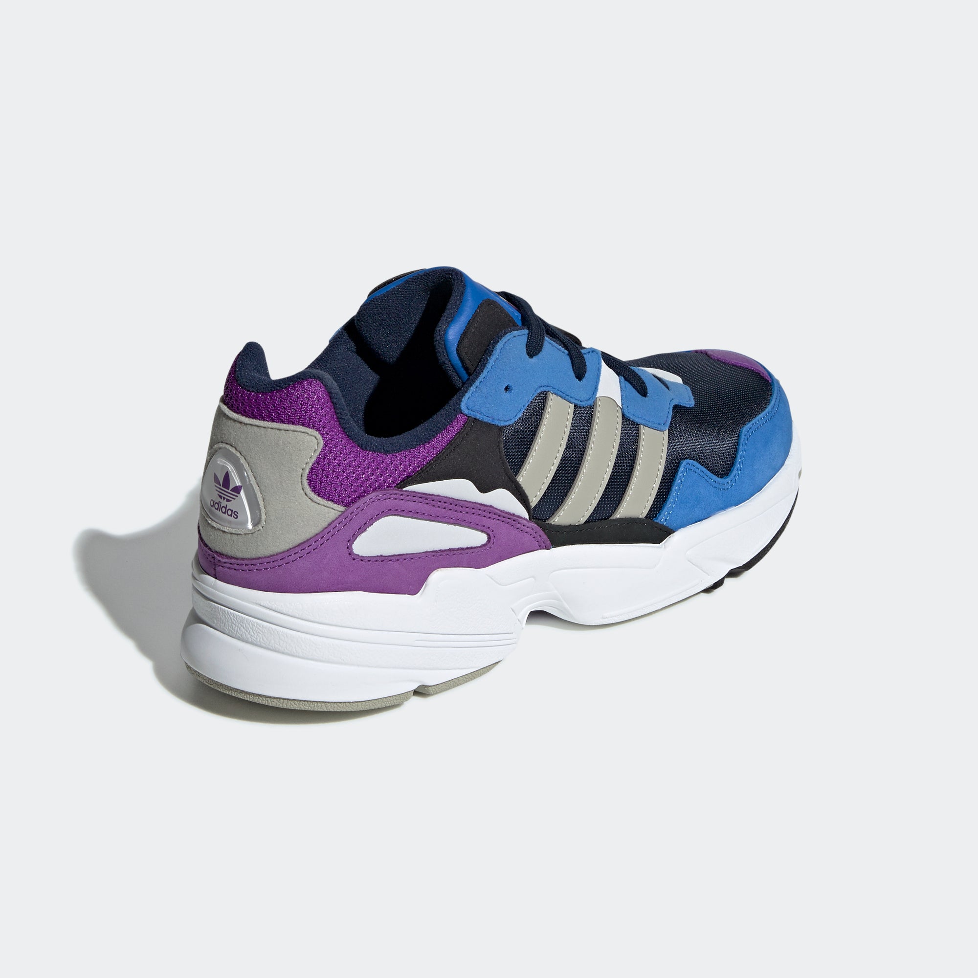 blue and purple adidas