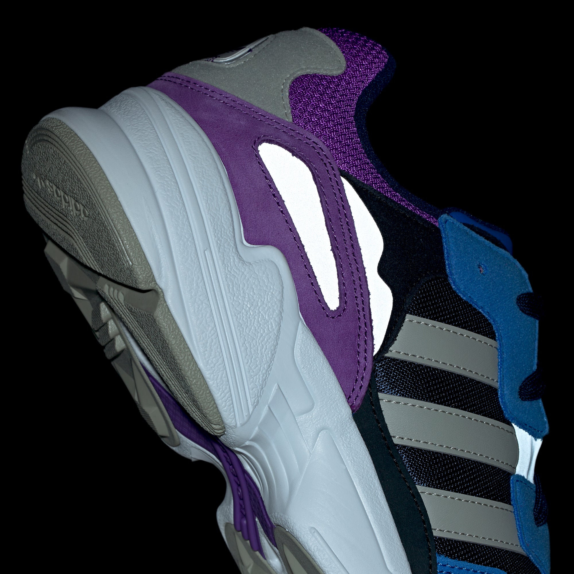 adidas blue and purple shoes